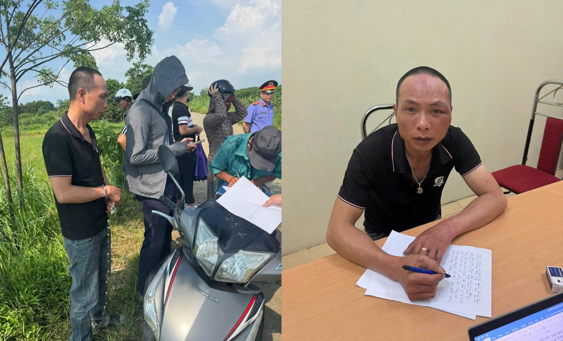 Bắt nhanh đối tượng đạp ng&atilde; xe, cướp giật t&agrave;i sản của phụ nữ tr&ecirc;n tuyến đ&ecirc; vắng người- Ảnh 1.