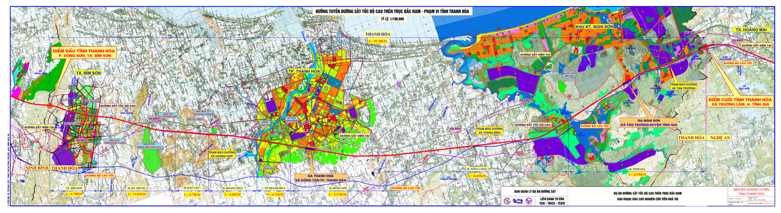 Thanh H&oacute;a sẽ b&agrave;n giao mặt bằng dự &aacute;n đường sắt cao tốc Bắc - Nam trước th&aacute;ng 12/2026- Ảnh 2.