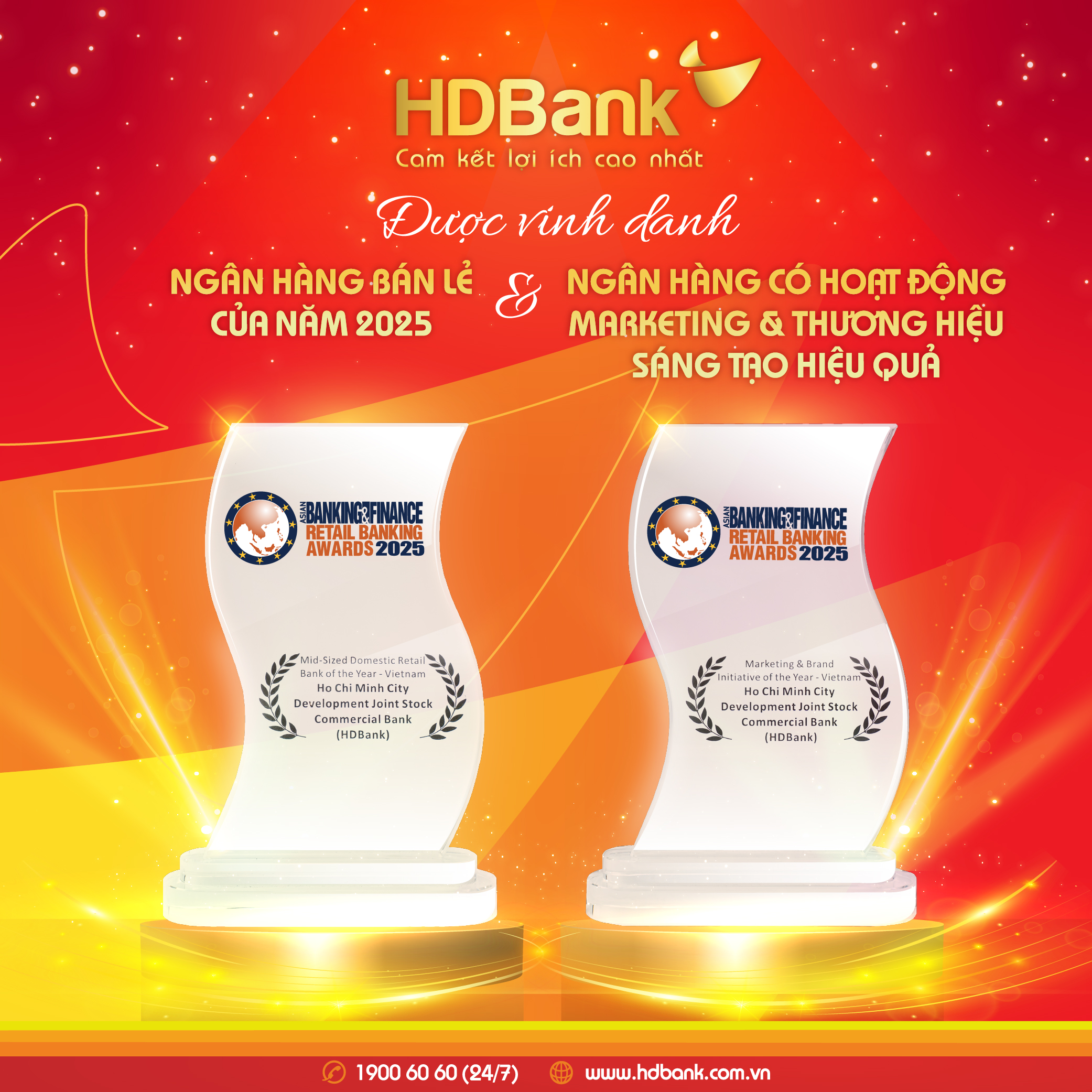 HDBank vươn tầm khu vực với c&uacute; đ&uacute;p giải thưởng từ Asian Banking & Finance- Ảnh 2.
