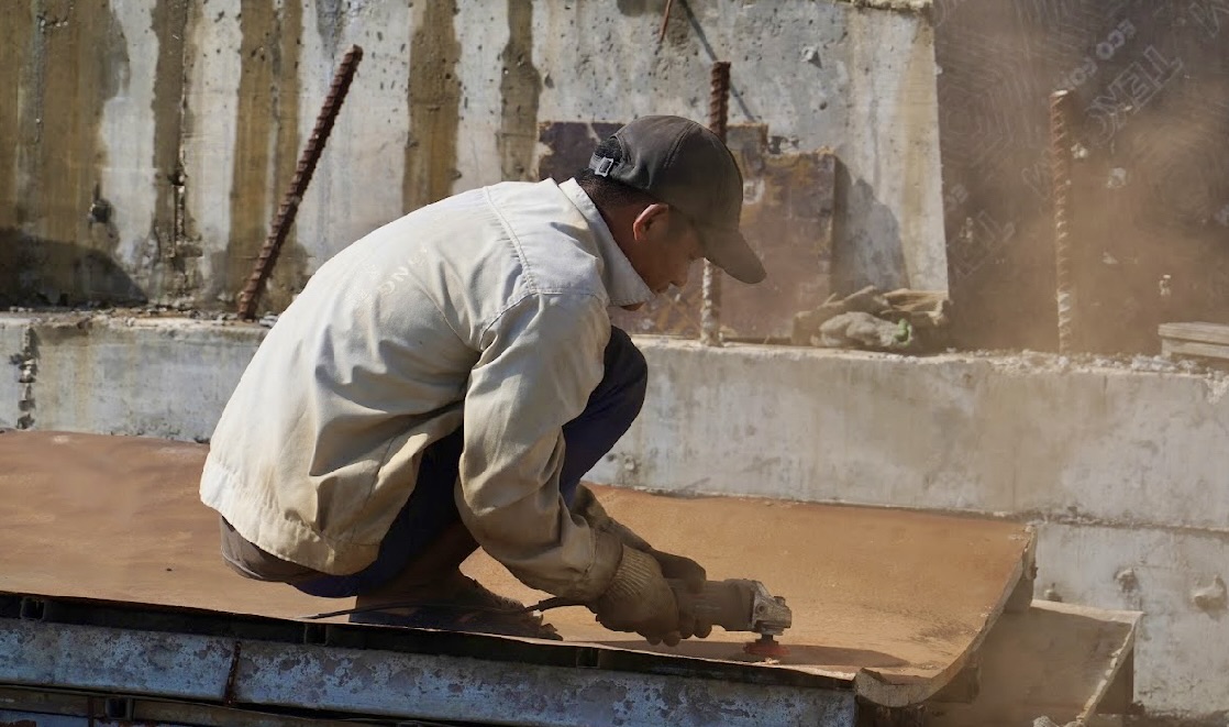 To&agrave;n cảnh thi c&ocirc;ng c&aacute;c n&uacute;t giao &ldquo;xương sống&rdquo; tr&ecirc;n cao tốc Bi&ecirc;n H&ograve;a - Vũng T&agrave;u- Ảnh 6.