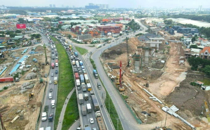 TP.HCM: Từ 15/8 tạm đ&oacute;ng đường Mỹ Phước - T&acirc;n Vạn để thi c&ocirc;ng cầu vượt tr&ecirc;n V&agrave;nh đai 3- Ảnh 1.