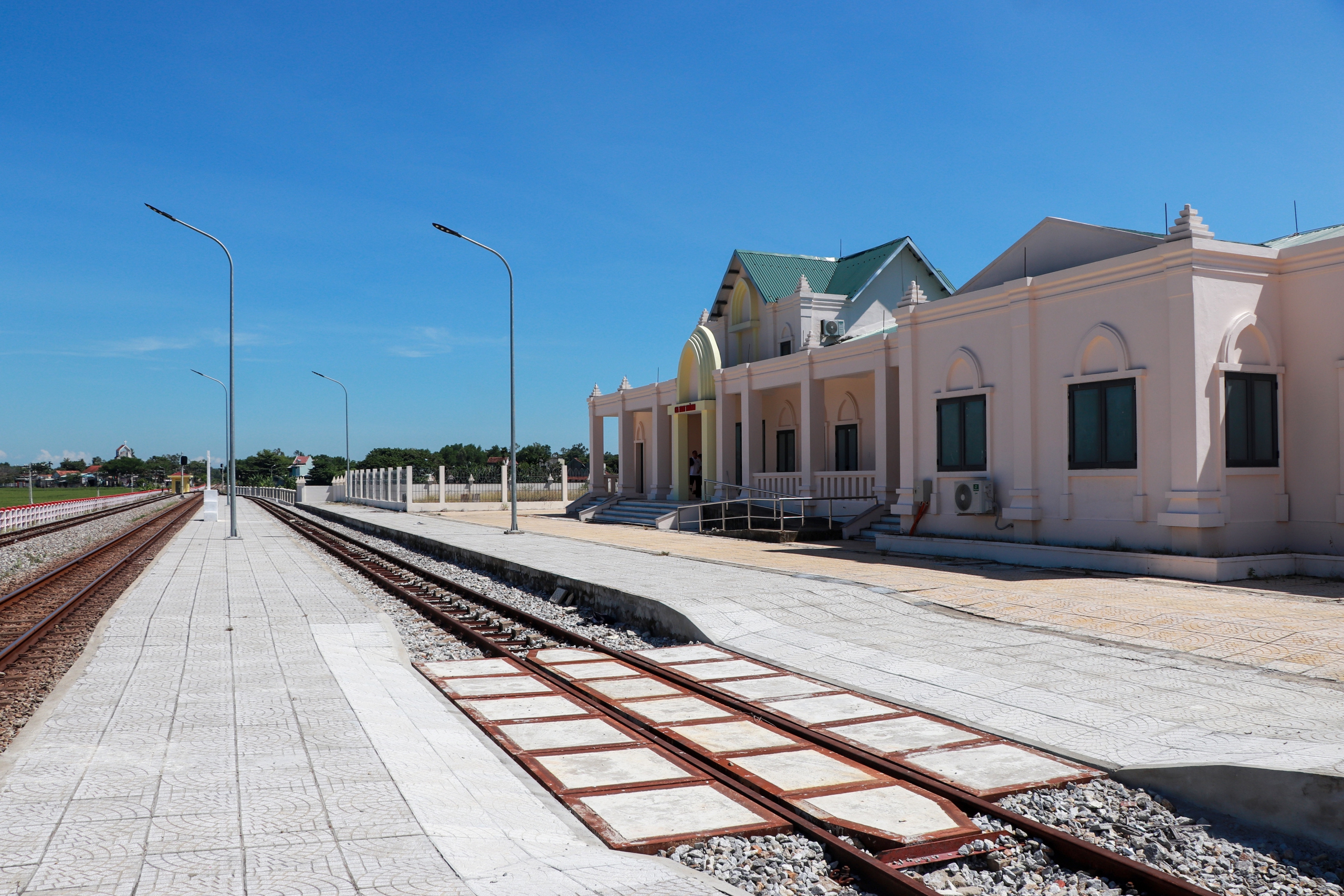 Cận cảnh nh&agrave; ga Tam Th&agrave;nh sắp đưa v&agrave;o sử dụng- Ảnh 2.