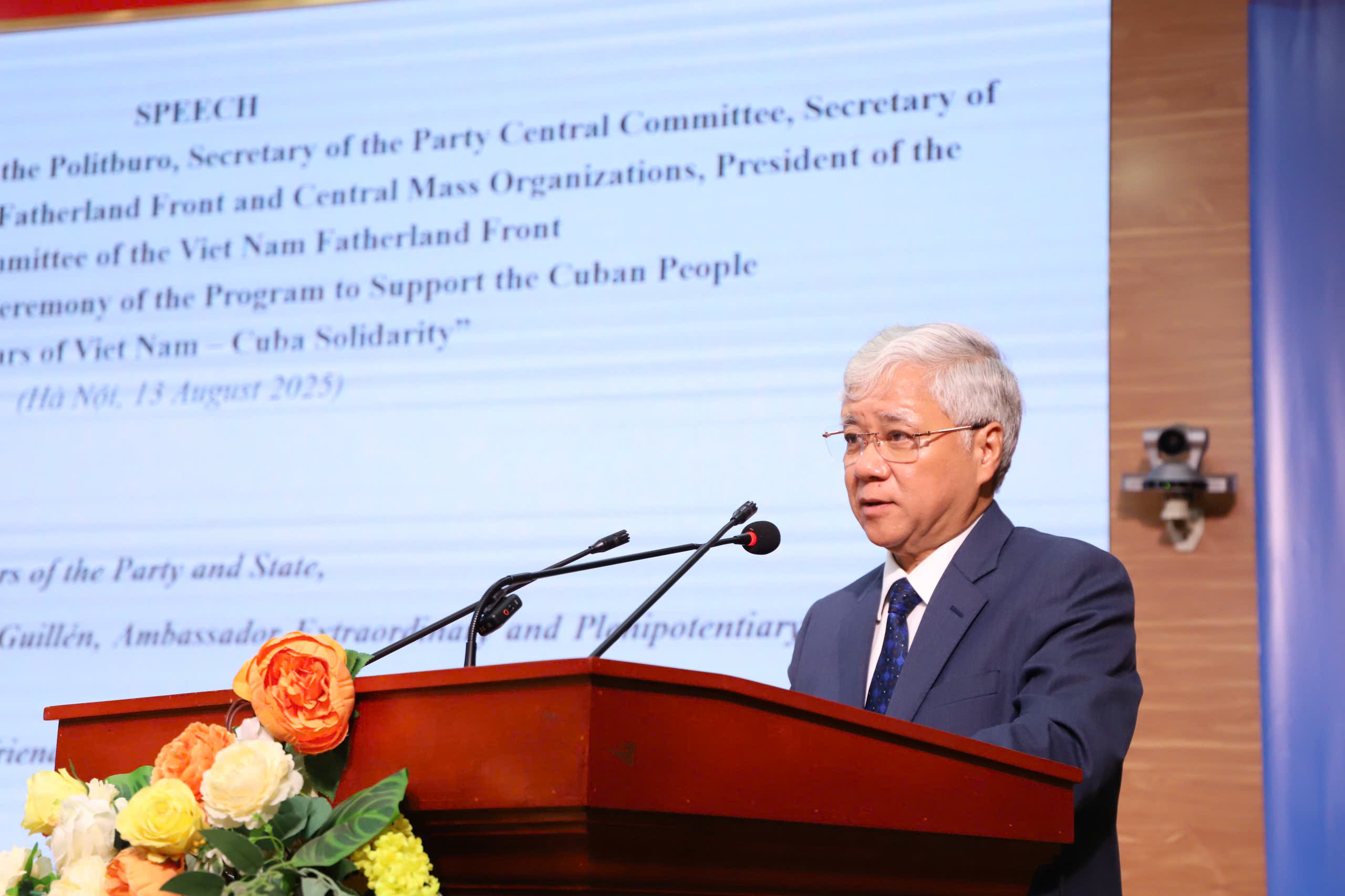 Ph&aacute;t động cấp quốc gia chương tr&igrave;nh vận động ủng hộ nh&acirc;n d&acirc;n Cuba- Ảnh 1.