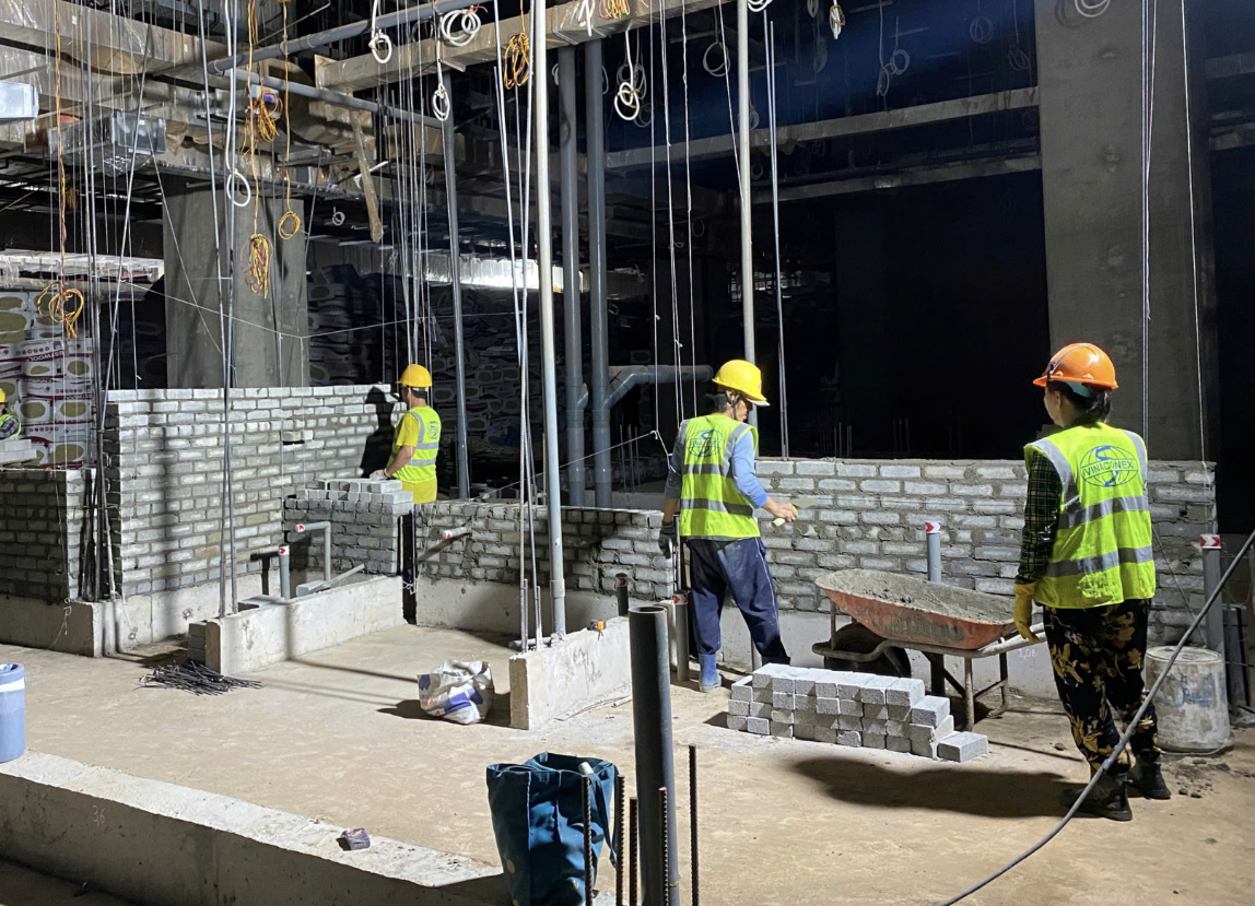 Trắng đêm đua tiến độ ở đại công trường tỷ đô sân bay Long Thành- Ảnh 8. Trắng đêm đua tiến độ ở đại công trường tỷ đô sân bay Long Thành- Ảnh 8.