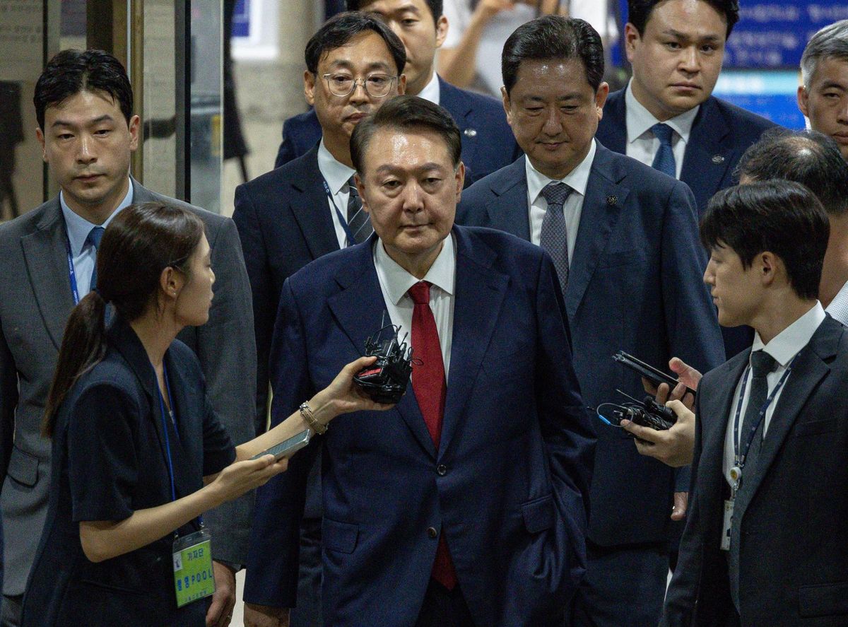 Hàn Quốc xóa bỏ mọi ưu ái tại trại giam với cựu Tổng thống Yoon Suk Yeol và phu nhân- Ảnh 1. Hàn Quốc xóa bỏ mọi ưu ái tại trại giam với cựu Tổng thống Yoon Suk Yeol và phu nhân- Ảnh 1.