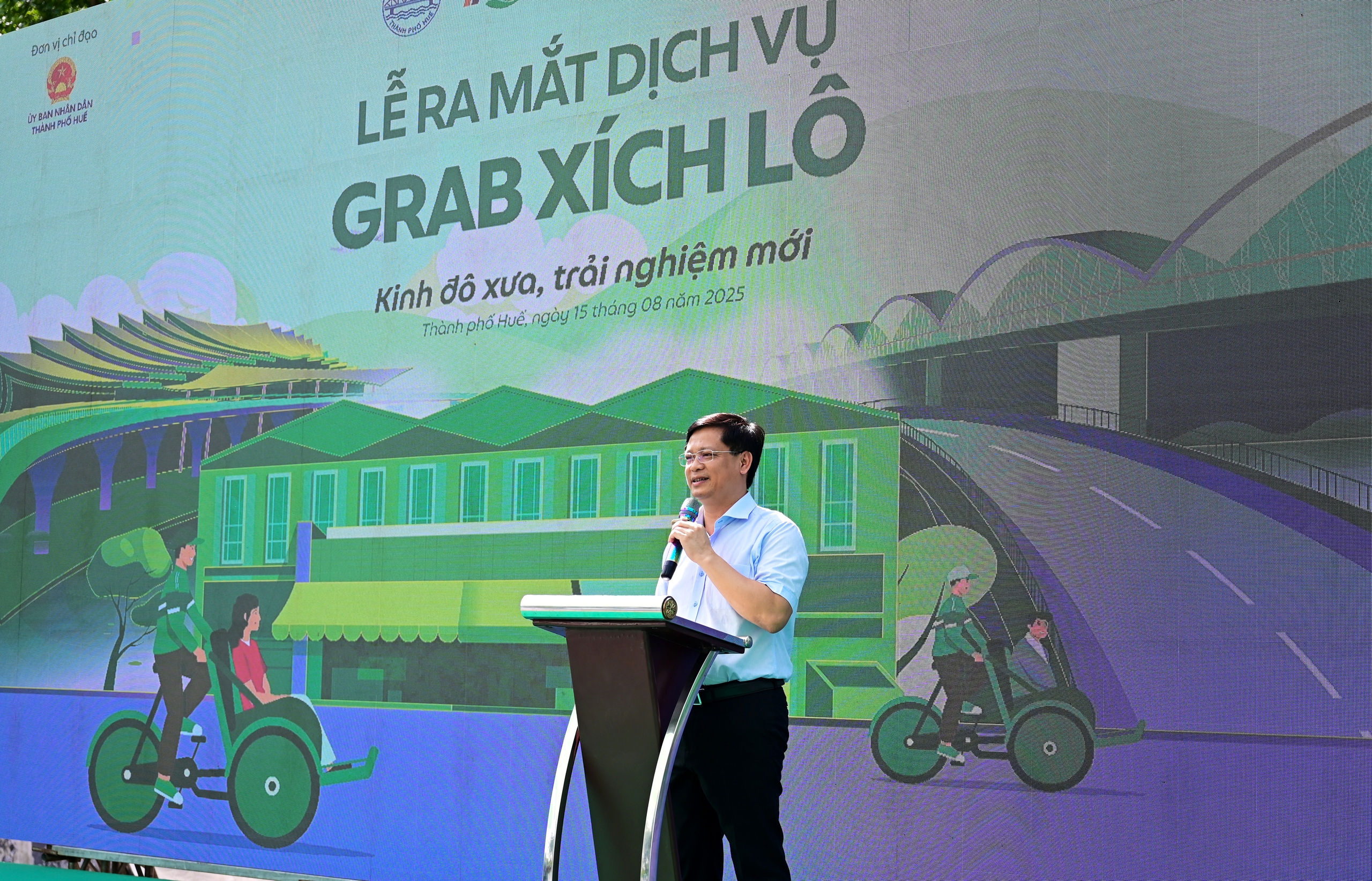 Ch&iacute;nh thức thử nghiệm dịch vụ Grab x&iacute;ch l&ocirc; tại Huế- Ảnh 2.