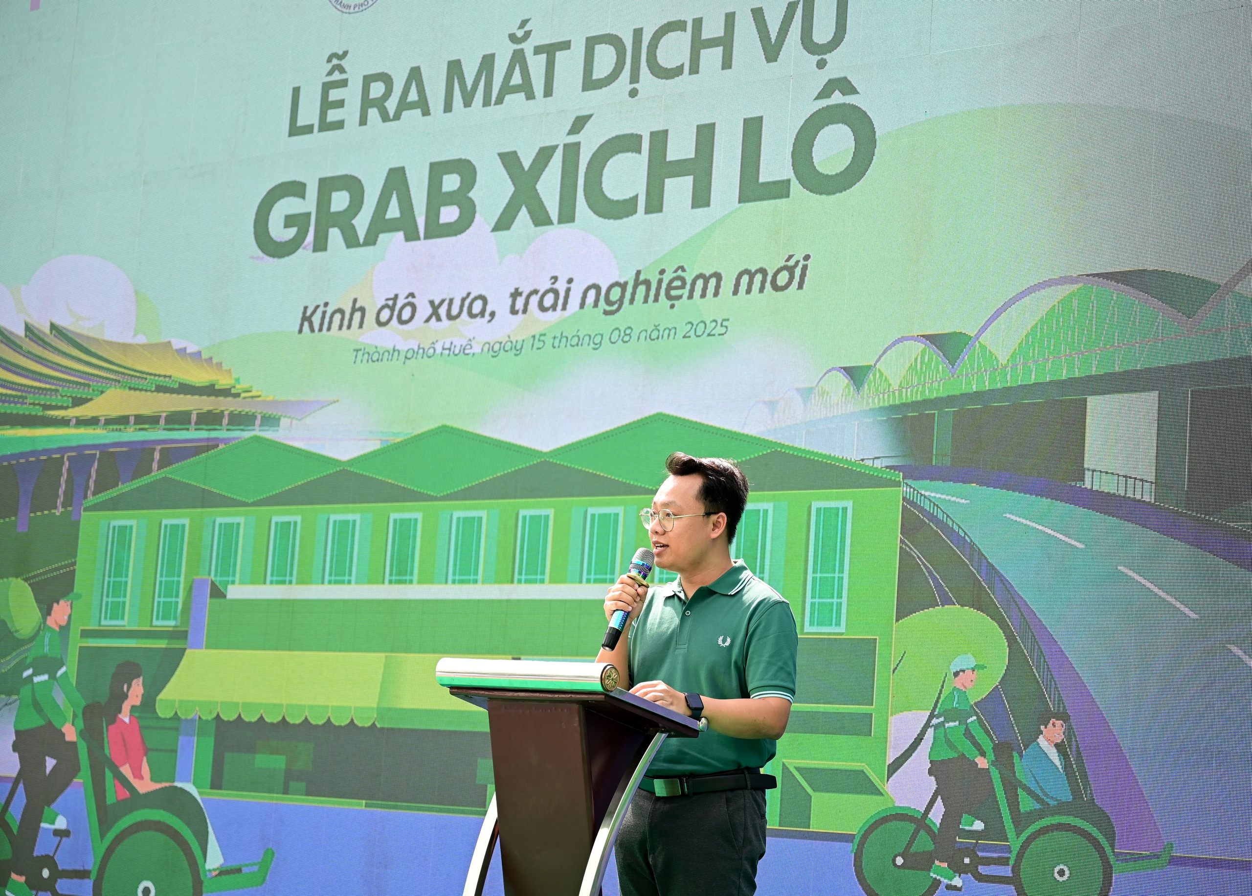 Ch&iacute;nh thức thử nghiệm dịch vụ Grab x&iacute;ch l&ocirc; tại Huế- Ảnh 3.