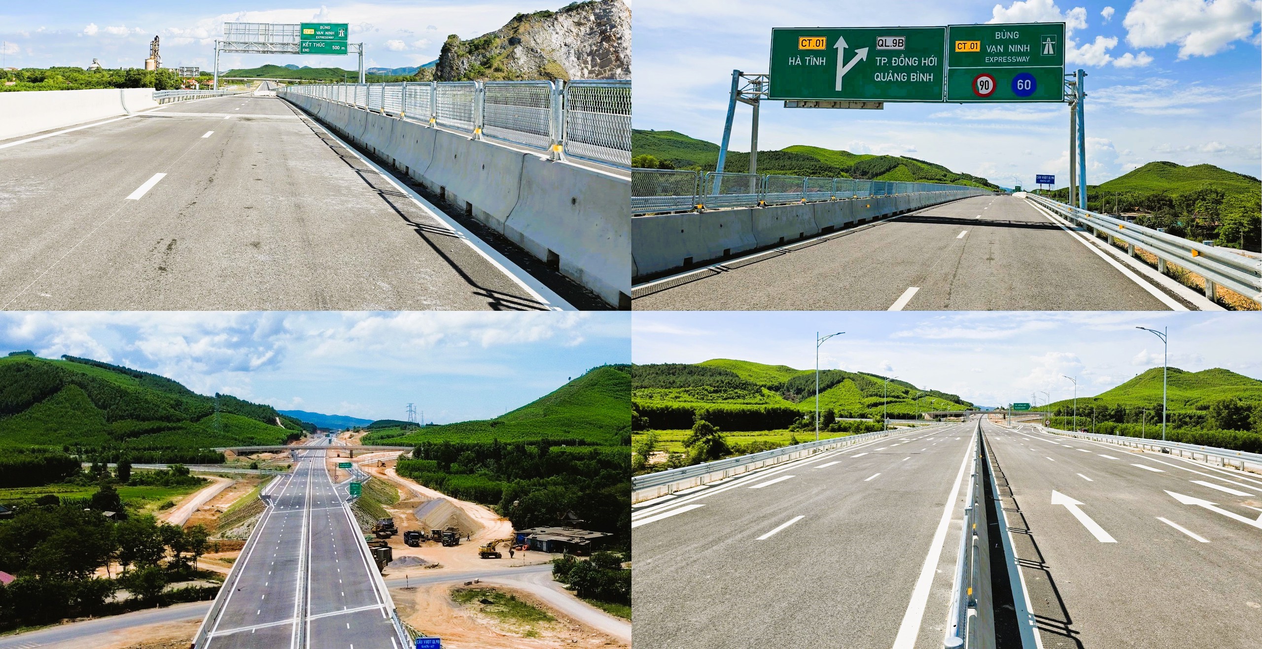 To&agrave;n cảnh cao tốc Vạn Ninh - Cam Lộ trước ng&agrave;y th&ocirc;ng xe- Ảnh 8.