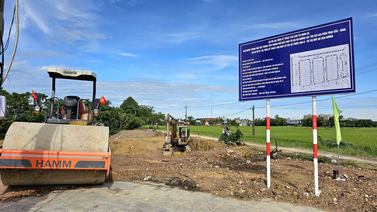 Huế: Khởi c&ocirc;ng 4 khu t&aacute;i định cư, nghĩa trang phục vụ GPMB đường sắt tốc độ cao- Ảnh 3.