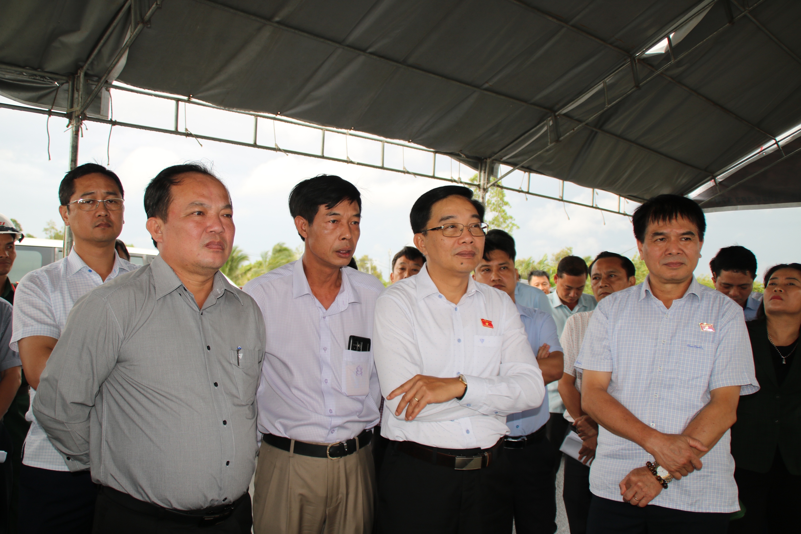 Đẩy nhanh tiến độ, dự &aacute;n cao tốc Ch&acirc;u Đốc - Cần Thơ - S&oacute;c Trăng gặp kh&oacute; v&igrave; thiếu c&aacute;t- Ảnh 1.