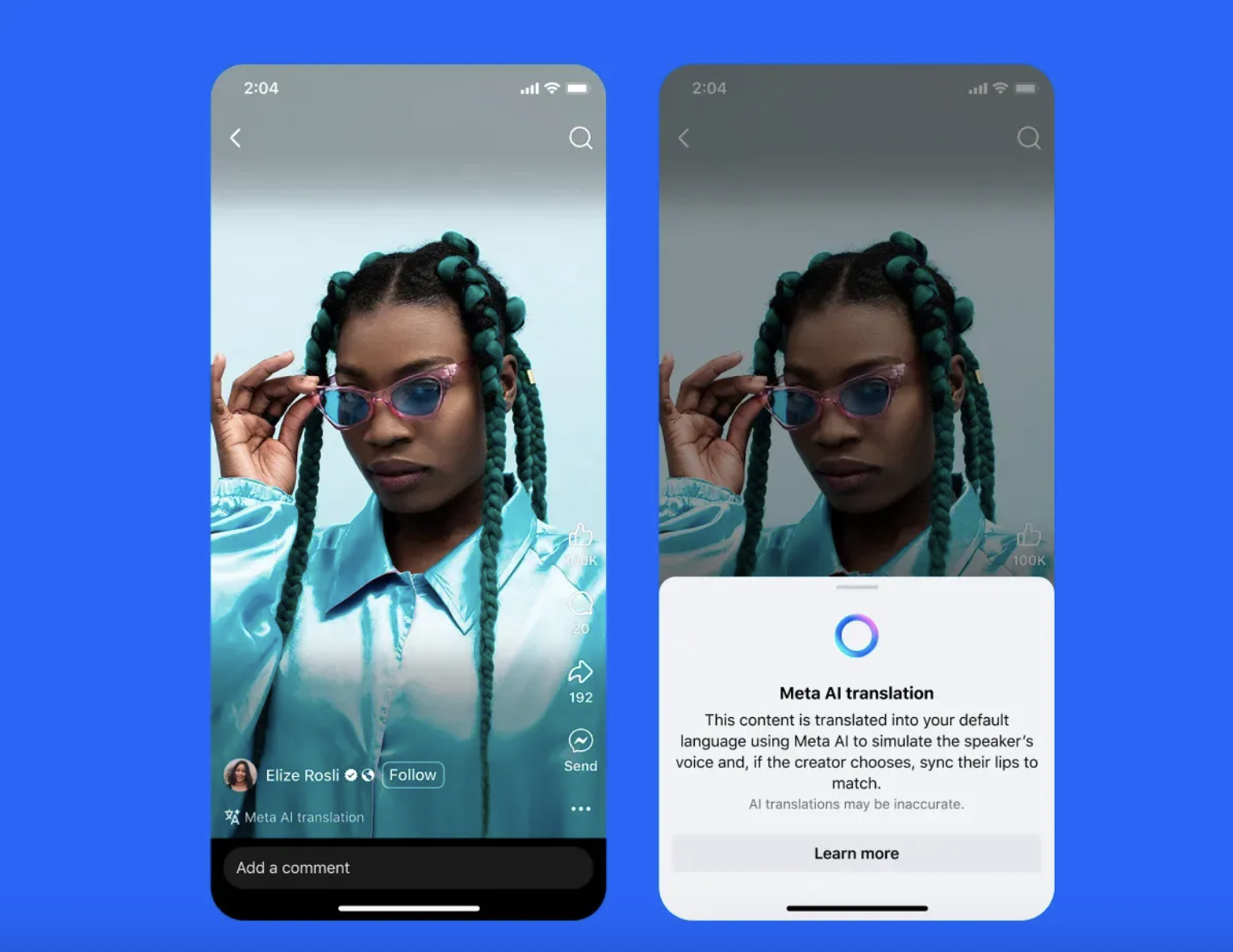 Meta tung t&iacute;nh năng lồng tiếng AI cho video Facebook v&agrave; Instagram- Ảnh 1.