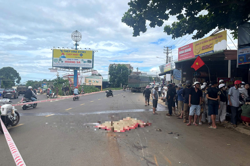 Hiện trường vụ tai nạn. Hiện trường vụ tai nạn.