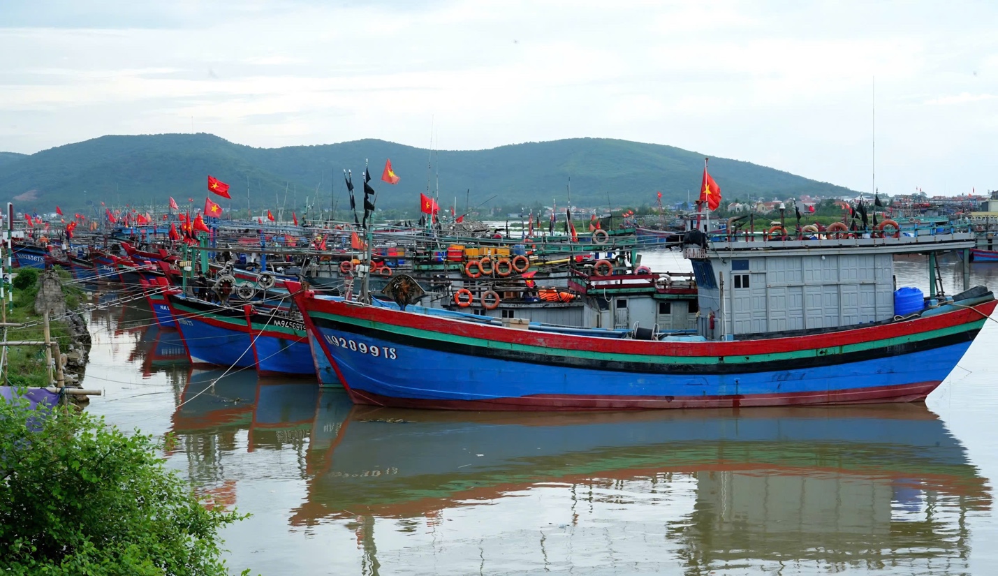Nghệ An: Hơn 2.900 t&agrave;u thuyền đ&atilde; về nơi tr&aacute;nh, tr&uacute; an to&agrave;n trước khi b&atilde;o số 5 đổ bộ- Ảnh 1.