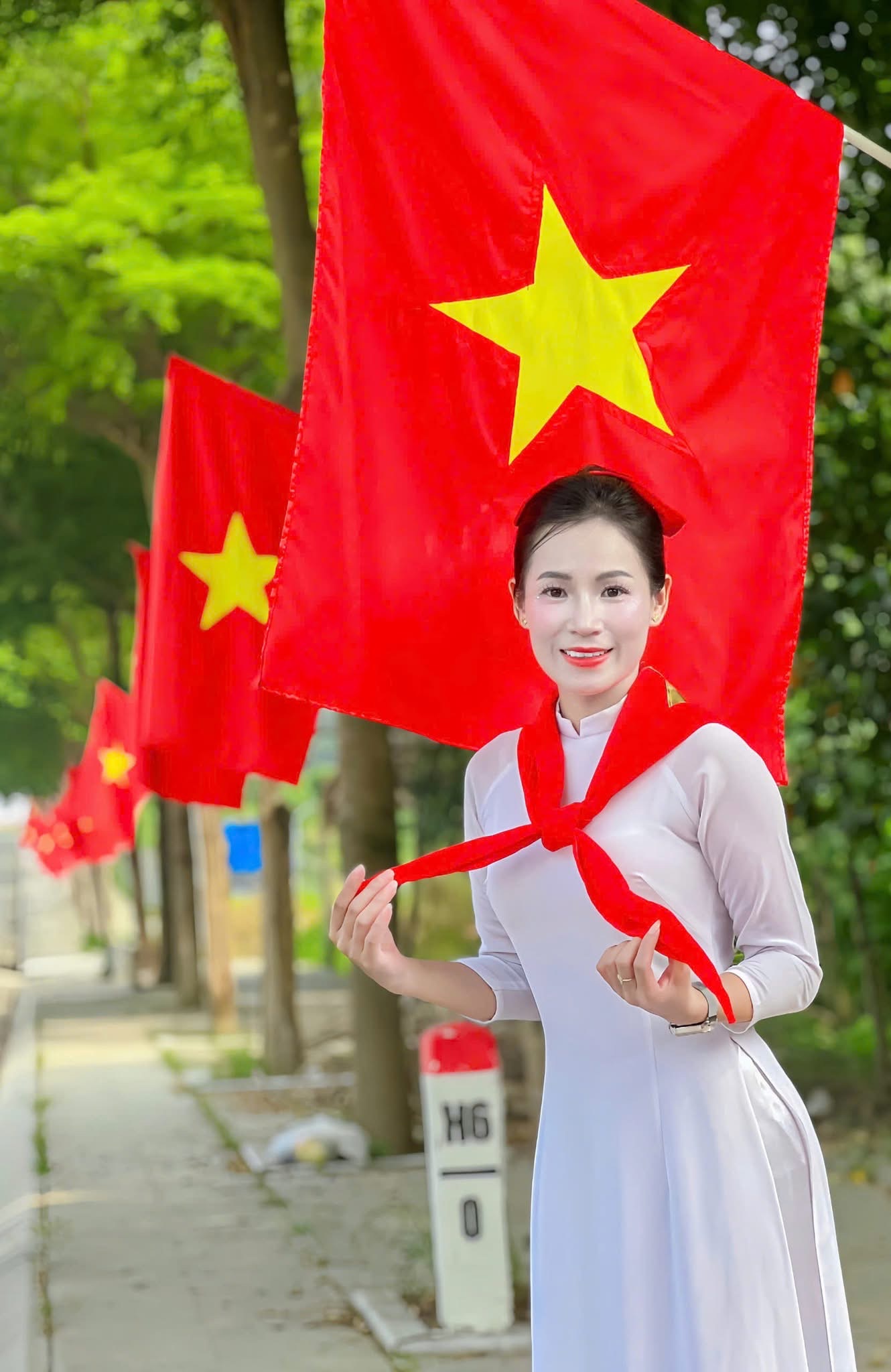 Lan tỏa t&igrave;nh y&ecirc;u đất nước qua cuộc thi "Check-in với cờ Tổ quốc" ở x&atilde; ven đ&ocirc; H&agrave; Nội- Ảnh 9.