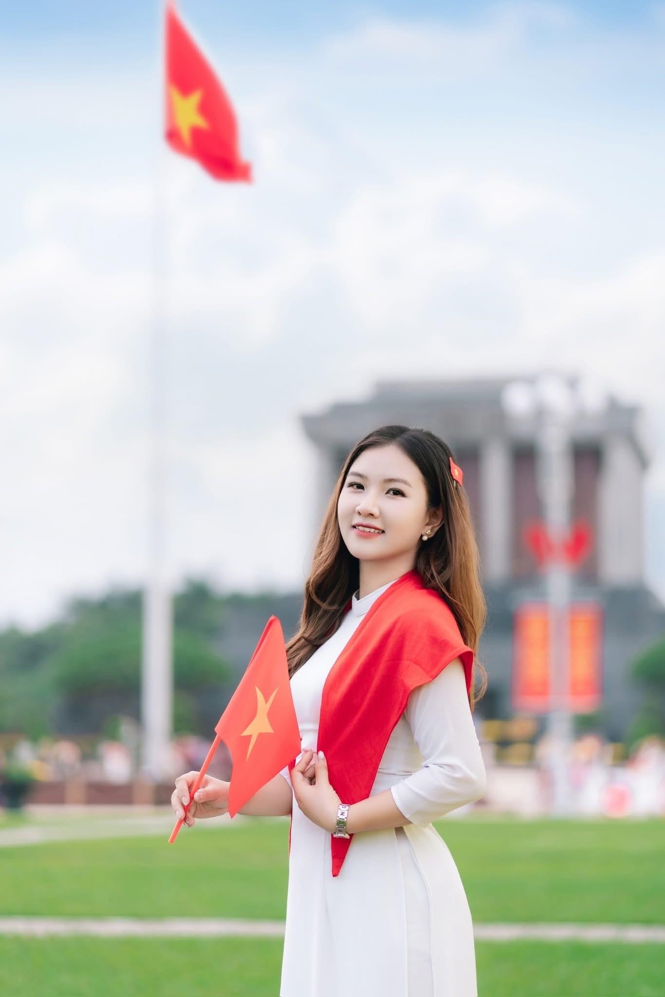 Lan tỏa t&igrave;nh y&ecirc;u đất nước qua cuộc thi "Check-in với cờ Tổ quốc" ở x&atilde; ven đ&ocirc; H&agrave; Nội- Ảnh 19.