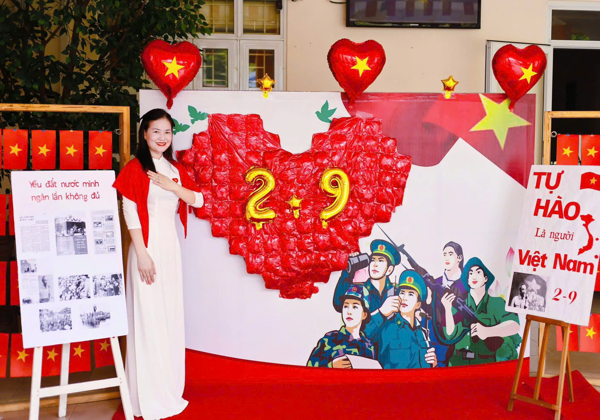 Lan tỏa t&igrave;nh y&ecirc;u đất nước qua cuộc thi "Check-in với cờ Tổ quốc" ở x&atilde; ven đ&ocirc; H&agrave; Nội- Ảnh 1.