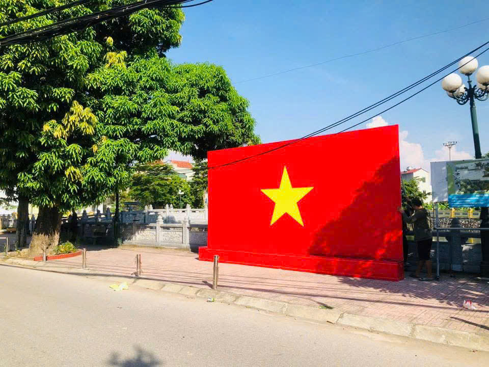 Lan tỏa t&igrave;nh y&ecirc;u đất nước qua cuộc thi "Check-in với cờ Tổ quốc" ở x&atilde; ven đ&ocirc; H&agrave; Nội- Ảnh 5.