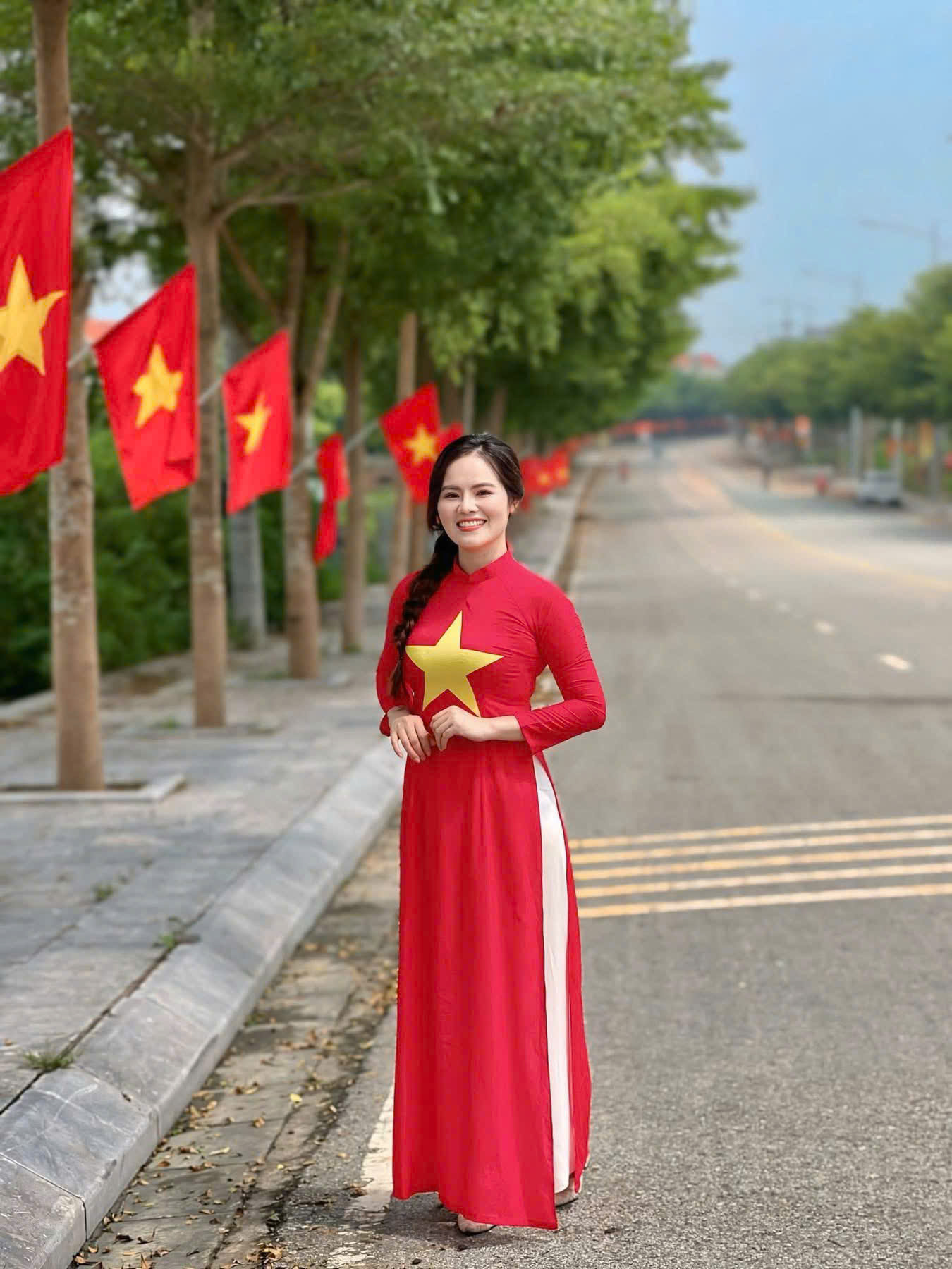 Lan tỏa t&igrave;nh y&ecirc;u đất nước qua cuộc thi "Check-in với cờ Tổ quốc" ở x&atilde; ven đ&ocirc; H&agrave; Nội- Ảnh 20.