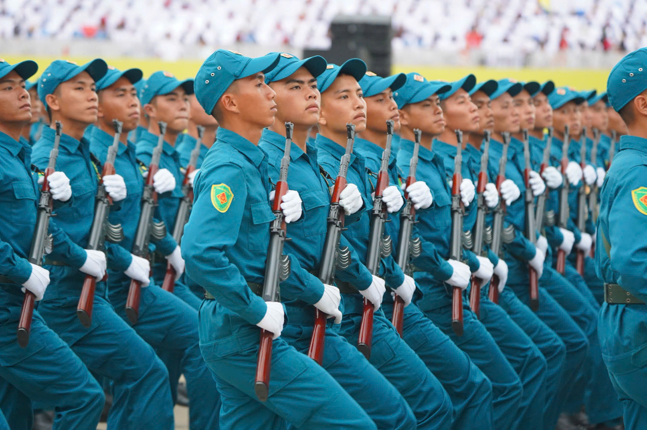 Ngắm c&aacute;c khối hợp luyện diễu binh, diễu h&agrave;nh lần 2 tại Quảng trường Ba Đ&igrave;nh- Ảnh 7.