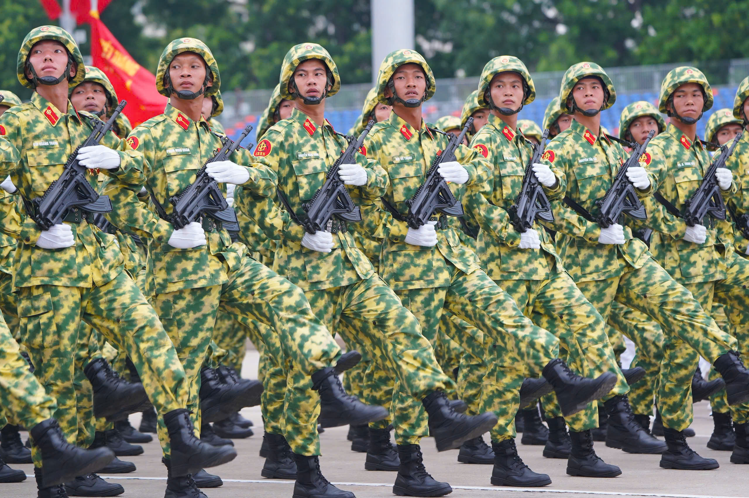 Ngắm c&aacute;c khối hợp luyện diễu binh, diễu h&agrave;nh lần 2 tại Quảng trường Ba Đ&igrave;nh- Ảnh 9.