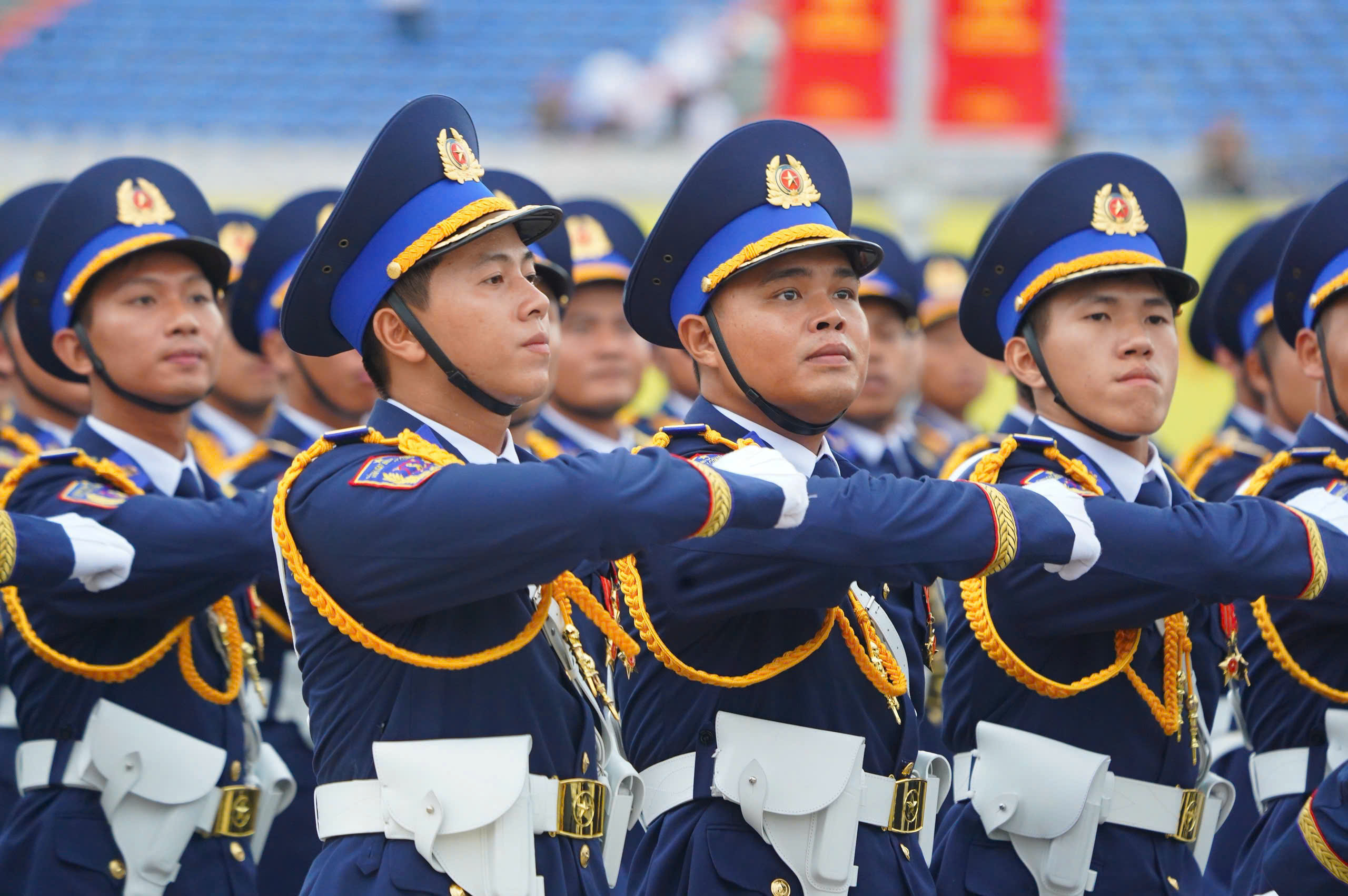 Ngắm c&aacute;c khối hợp luyện diễu binh, diễu h&agrave;nh lần 2 tại Quảng trường Ba Đ&igrave;nh- Ảnh 11.