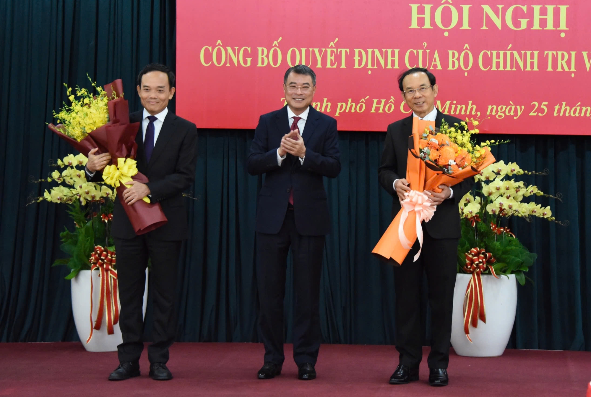 &Ocirc;ng Trần Lưu Quang giữ chức B&iacute; thư Th&agrave;nh ủy TP.HCM- Ảnh 1.