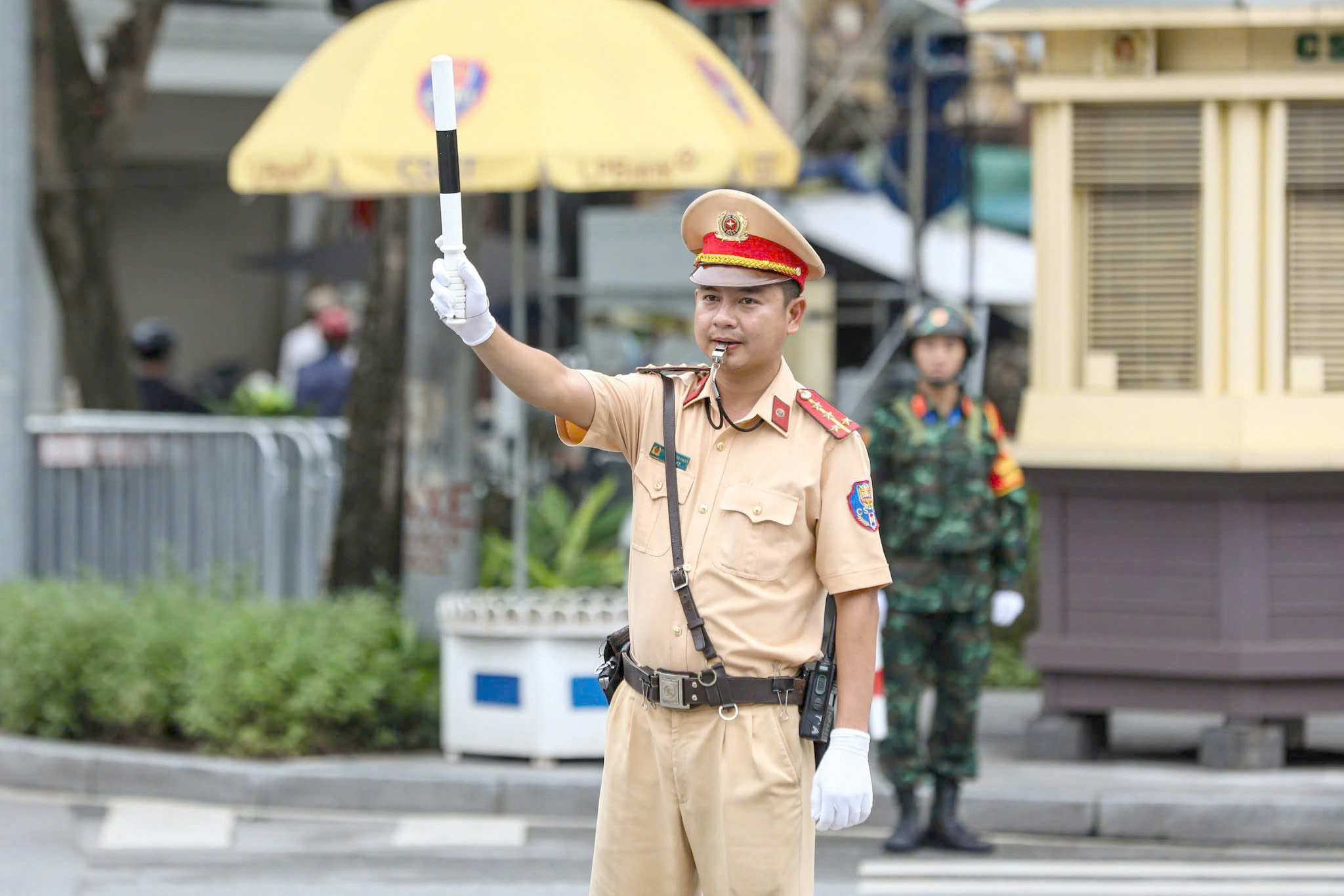Điều chỉnh thời gian cấm đường trước lễ sơ duyệt diễu binh, diễu h&agrave;nh 2/9- Ảnh 1.