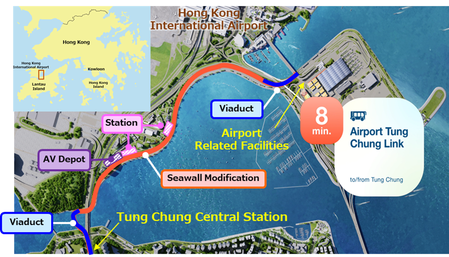 Penta-Ocean wins &yen;41.5B deal for Hong Kong Airport link road and station project- Ảnh 1.