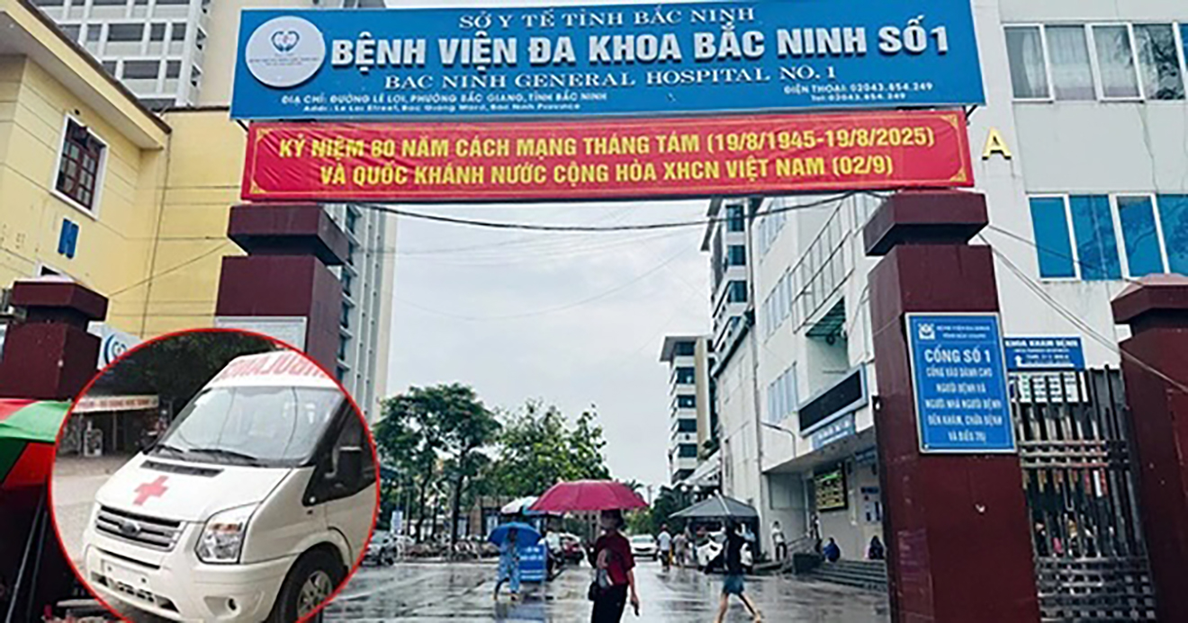 Đ&igrave;nh chỉ 3 c&aacute;n bộ BV Đa khoa Bắc Ninh số 1 vụ xe cứu thương thu 21 triệu đồng cho 200km- Ảnh 1.