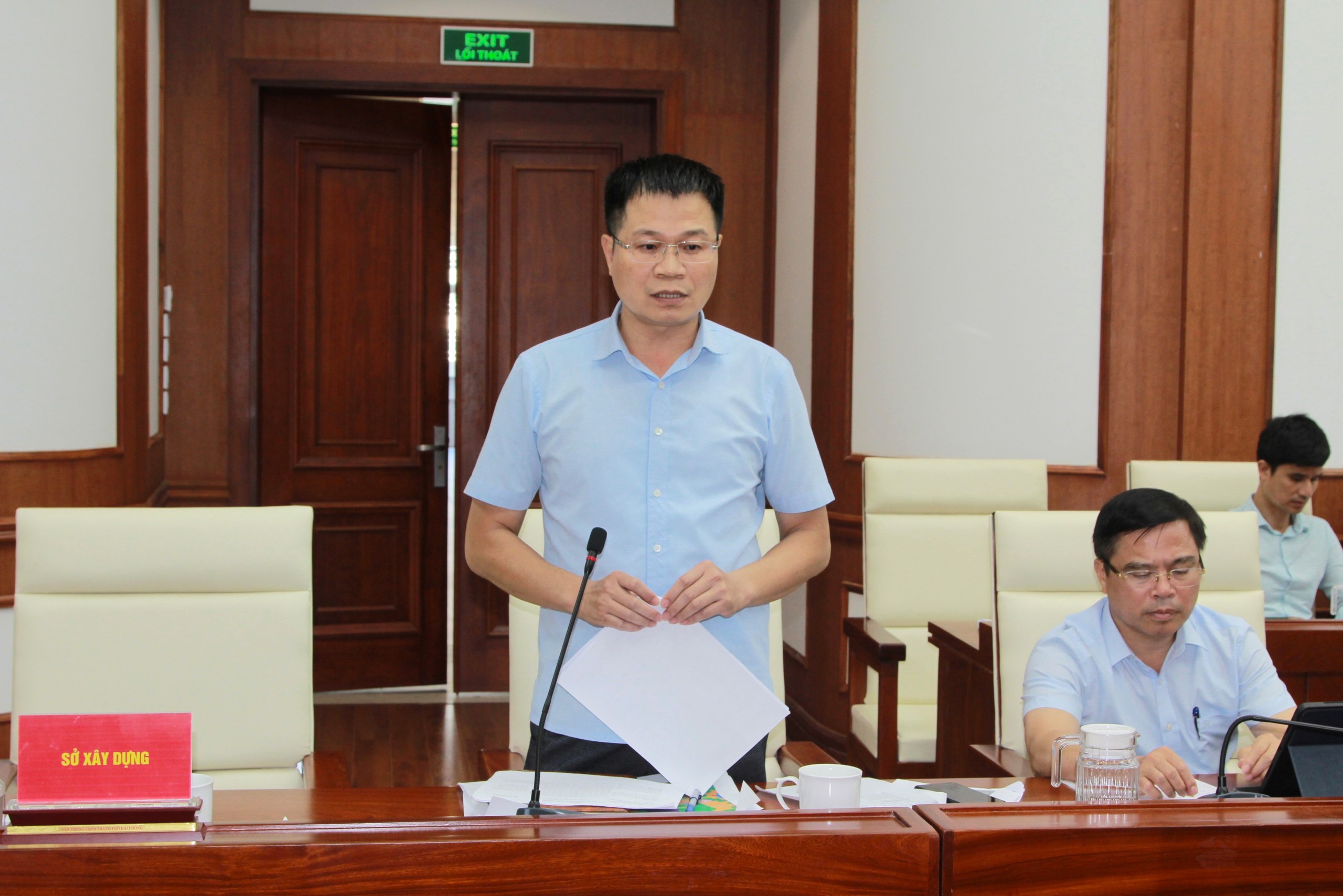 Thứ trưởng Nguyễn Danh Huy: T&igrave;m phương &aacute;n tối ưu cho ga đường sắt đi qua Hải Ph&ograve;ng- Ảnh 4.