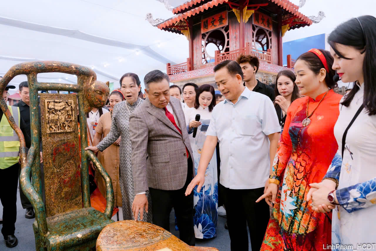 Sức h&uacute;t c&ocirc;ng nghệ số tại Triển l&atilde;m th&agrave;nh tựu đất nước 80 năm- Ảnh 12.