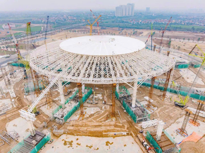 M&aacute;i v&ograve;m triển l&atilde;m A80 mang đậm dấu ấn hơn 10.000 tấn ống th&eacute;p cỡ lớn H&ograve;a Ph&aacute;t- Ảnh 5.