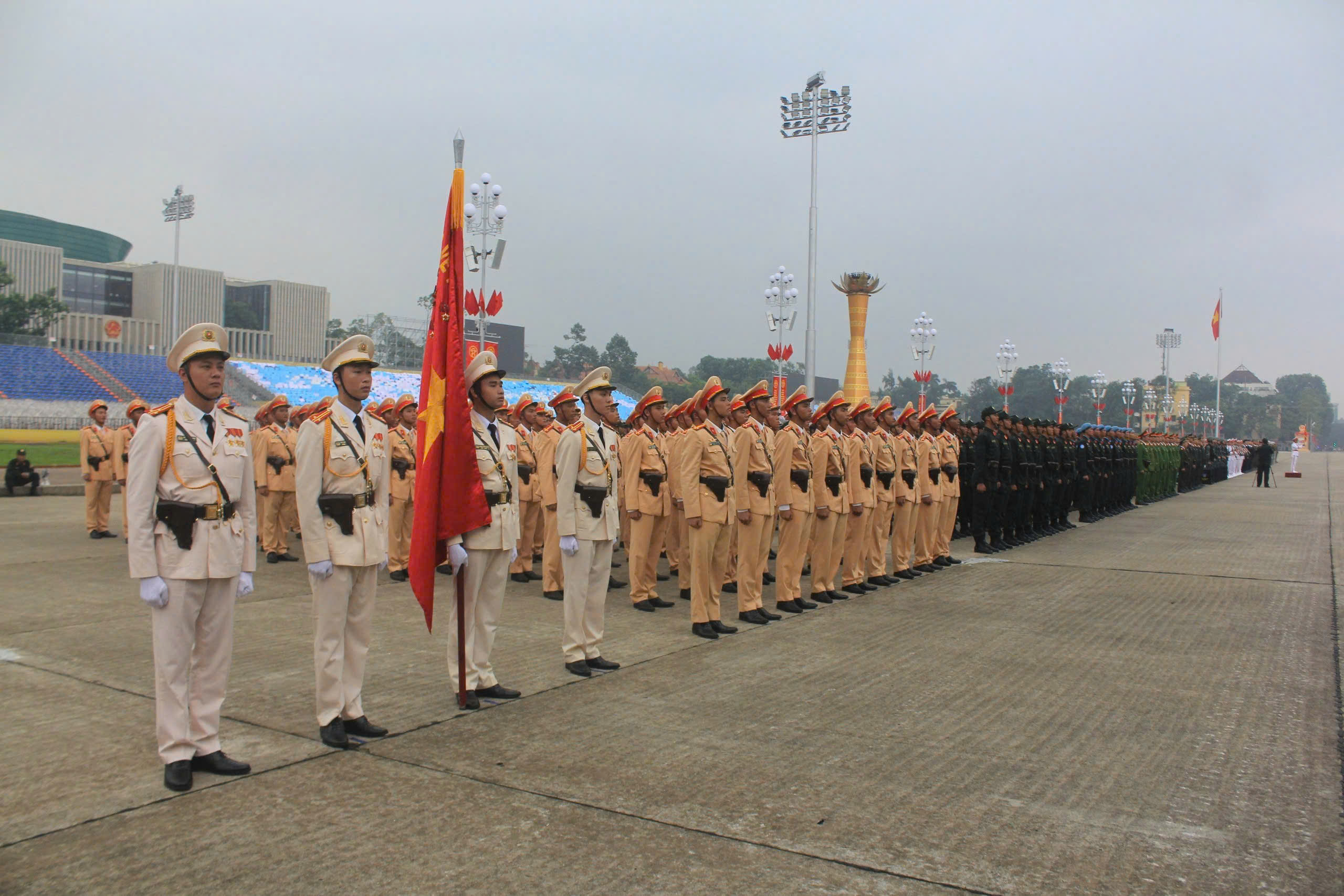 Hơn 1.300 c&aacute;n bộ, chiến sĩ c&ocirc;ng an xuất qu&acirc;n bảo vệ Lễ kỷ niệm 80 năm Quốc kh&aacute;nh- Ảnh 2.