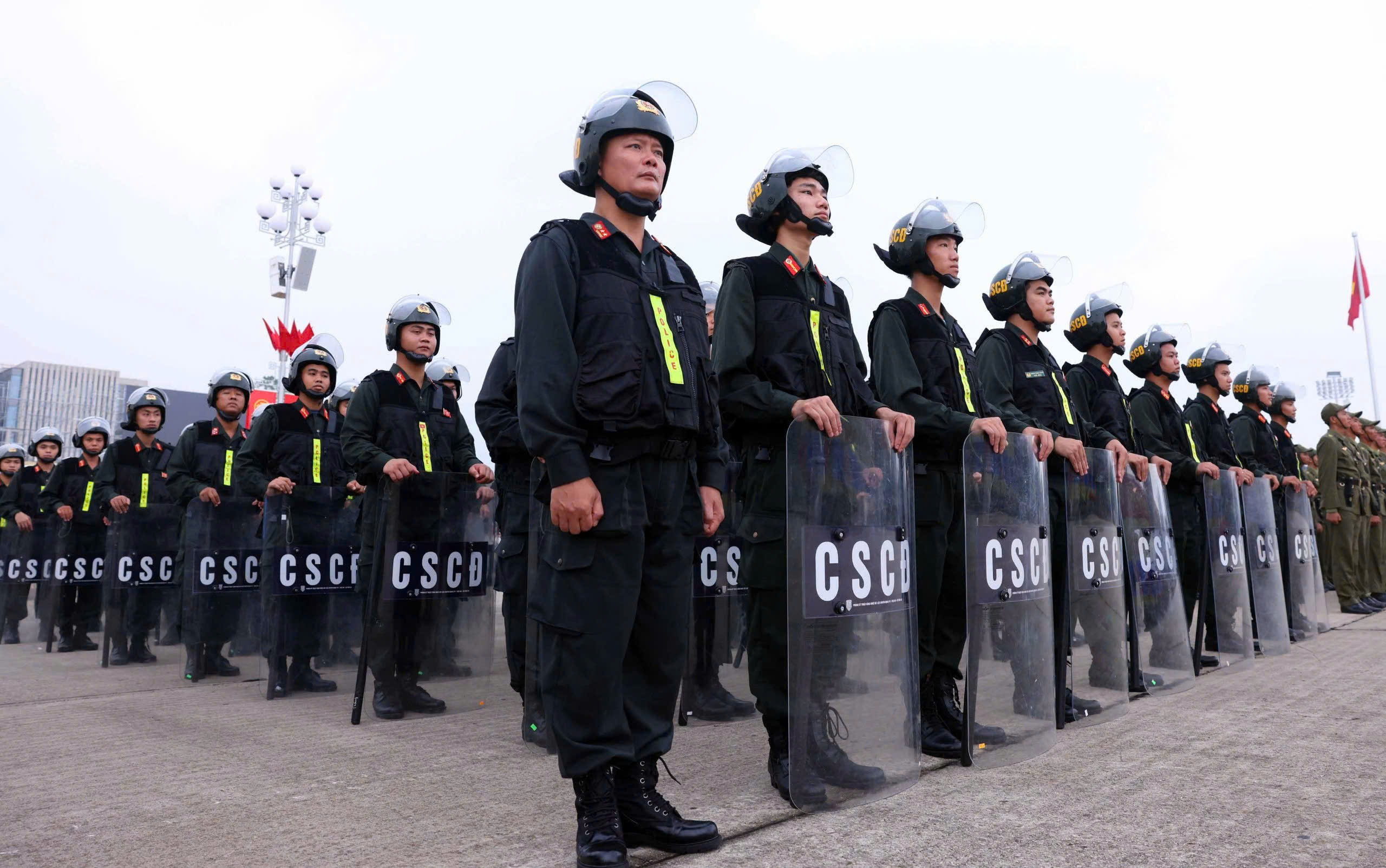 Hơn 1.300 c&aacute;n bộ, chiến sĩ c&ocirc;ng an xuất qu&acirc;n bảo vệ Lễ kỷ niệm 80 năm Quốc kh&aacute;nh- Ảnh 4.