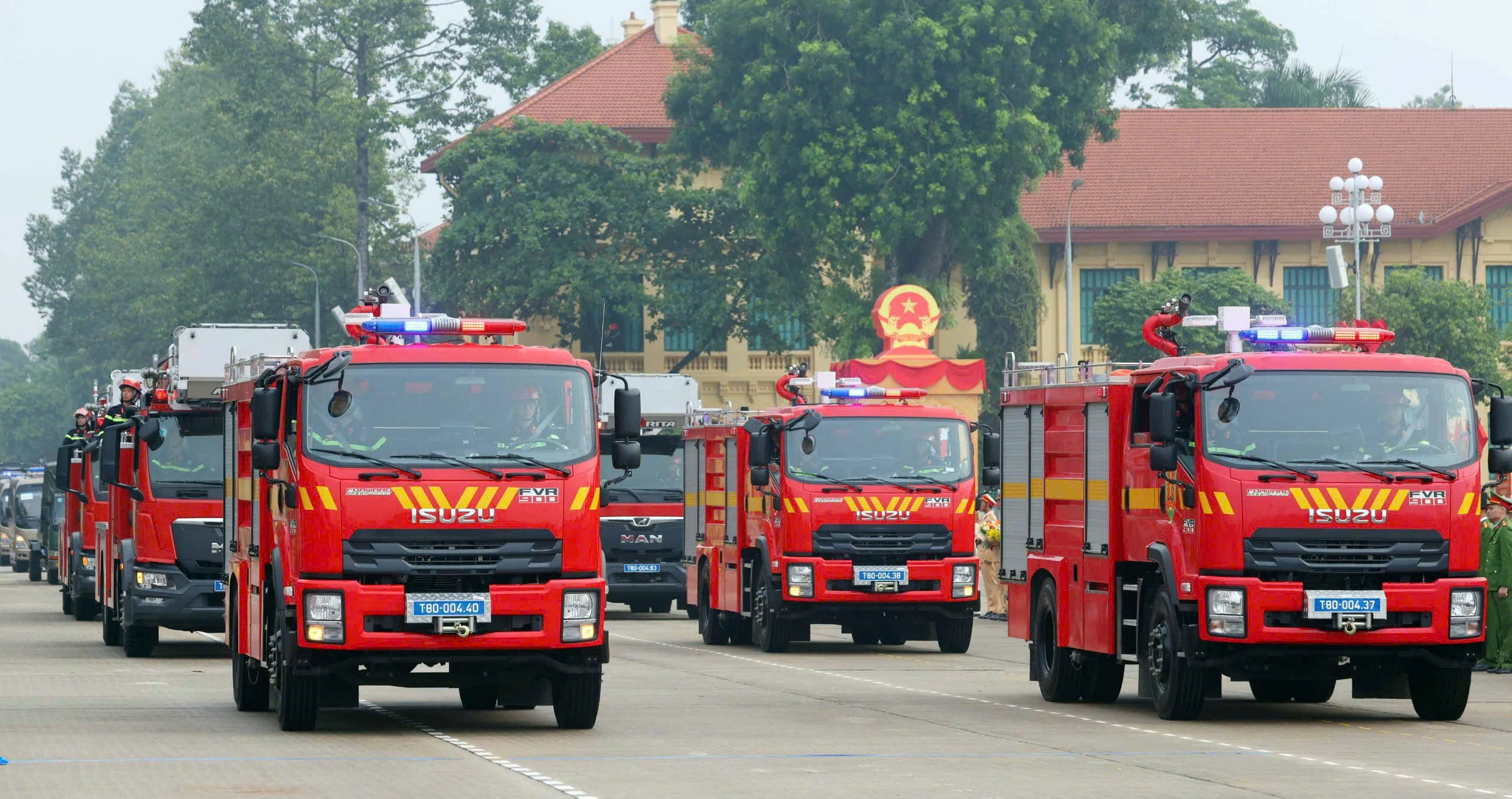 Hơn 1.300 c&aacute;n bộ, chiến sĩ c&ocirc;ng an xuất qu&acirc;n bảo vệ Lễ kỷ niệm 80 năm Quốc kh&aacute;nh- Ảnh 11.