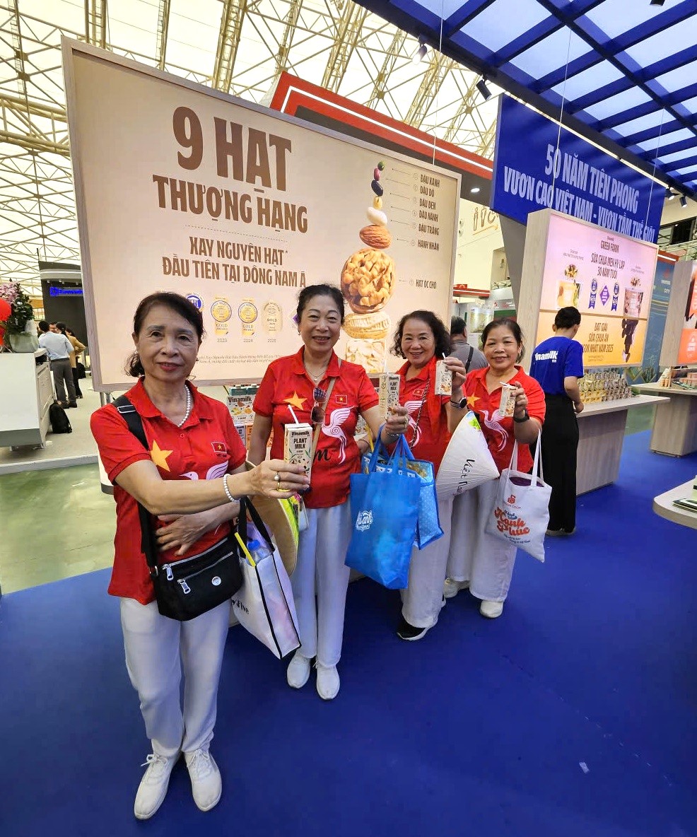 Vinamilk tạo điểm nhấn tại triển l&atilde;m th&agrave;nh tựu đất nước 80 năm- Ảnh 8.