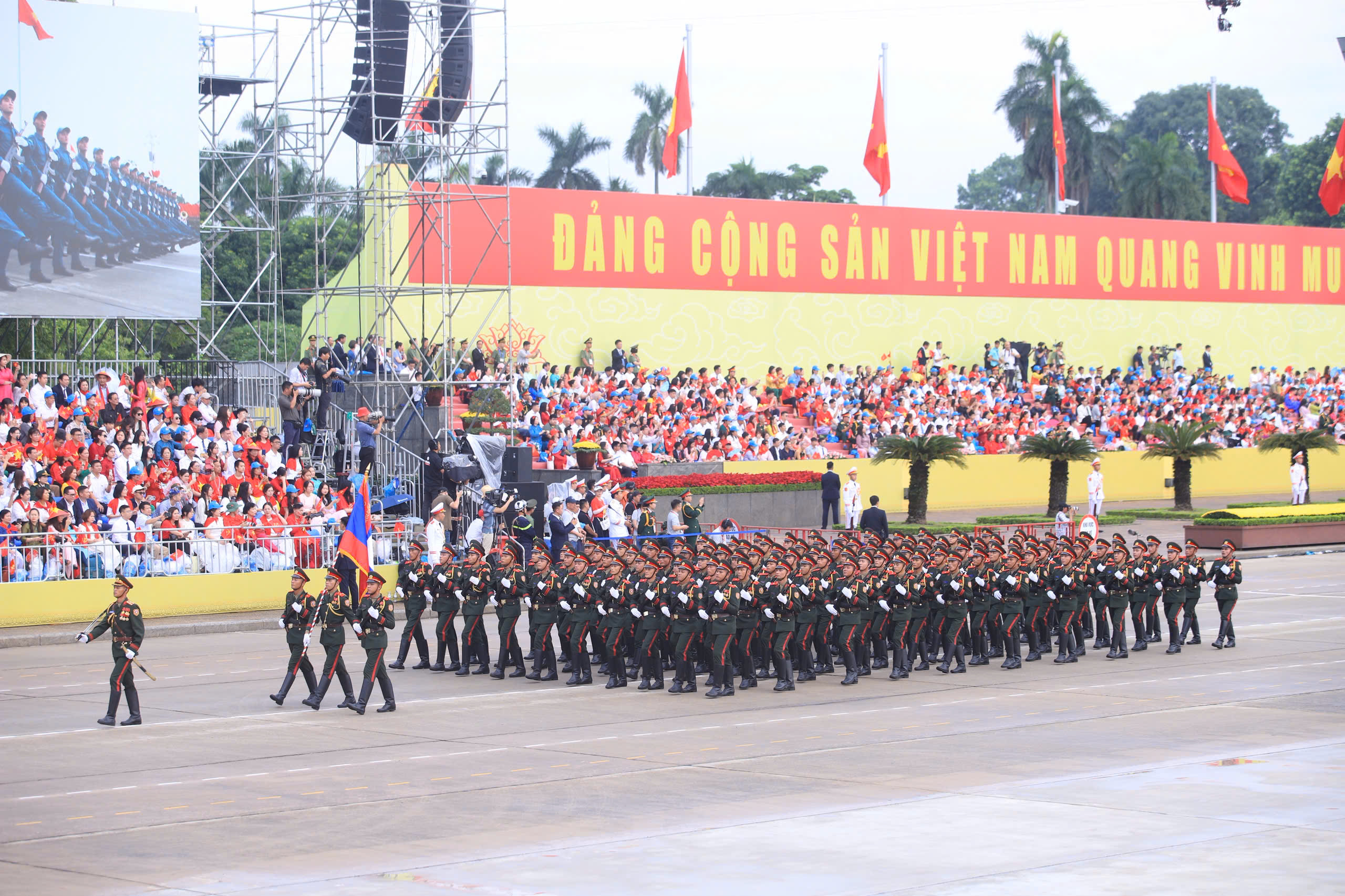 To&agrave;n cảnh tổng duyệt diễu binh, diễu h&agrave;nh, sẵn s&agrave;ng cho đại lễ 2/9- Ảnh 14.