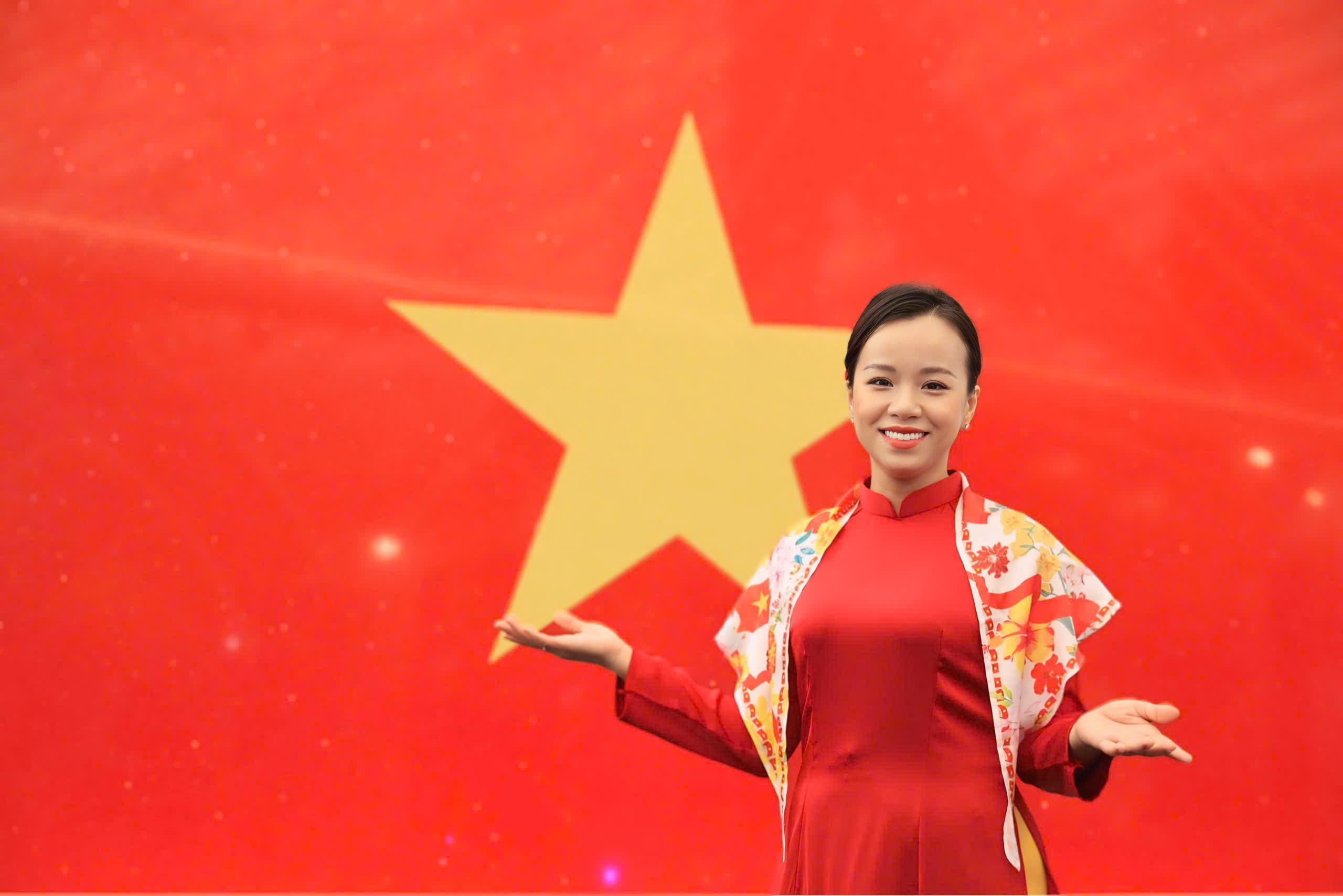 Check in với Quốc kỳ bằng đ&aacute; lớn nhất Việt Nam tại triển l&atilde;m th&agrave;nh tựu ng&agrave;nh X&acirc;y dựng- Ảnh 13.