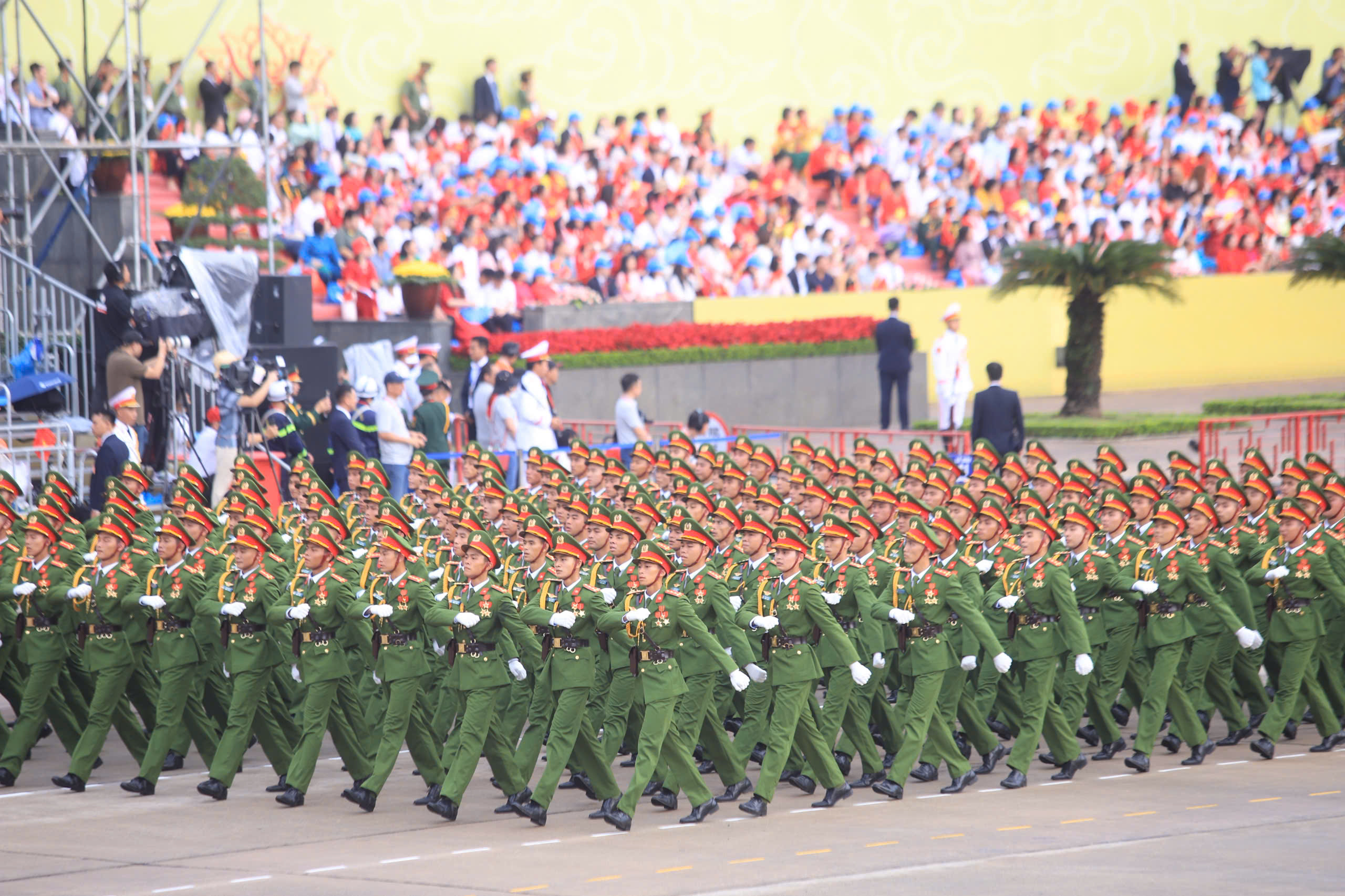 To&agrave;n cảnh tổng duyệt diễu binh, diễu h&agrave;nh, sẵn s&agrave;ng cho đại lễ 2/9- Ảnh 8.