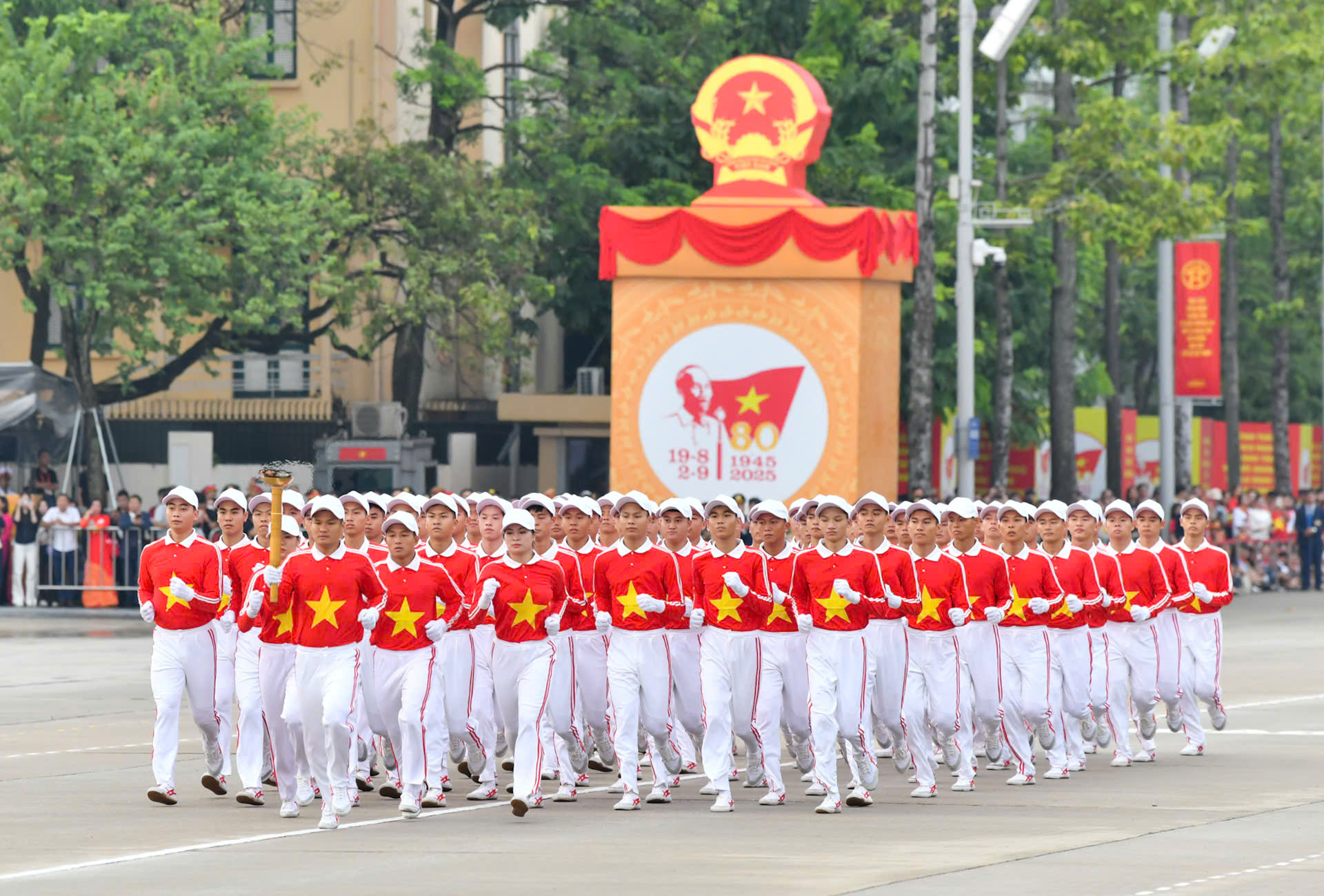 To&agrave;n cảnh tổng duyệt diễu binh, diễu h&agrave;nh, sẵn s&agrave;ng cho đại lễ 2/9- Ảnh 3.