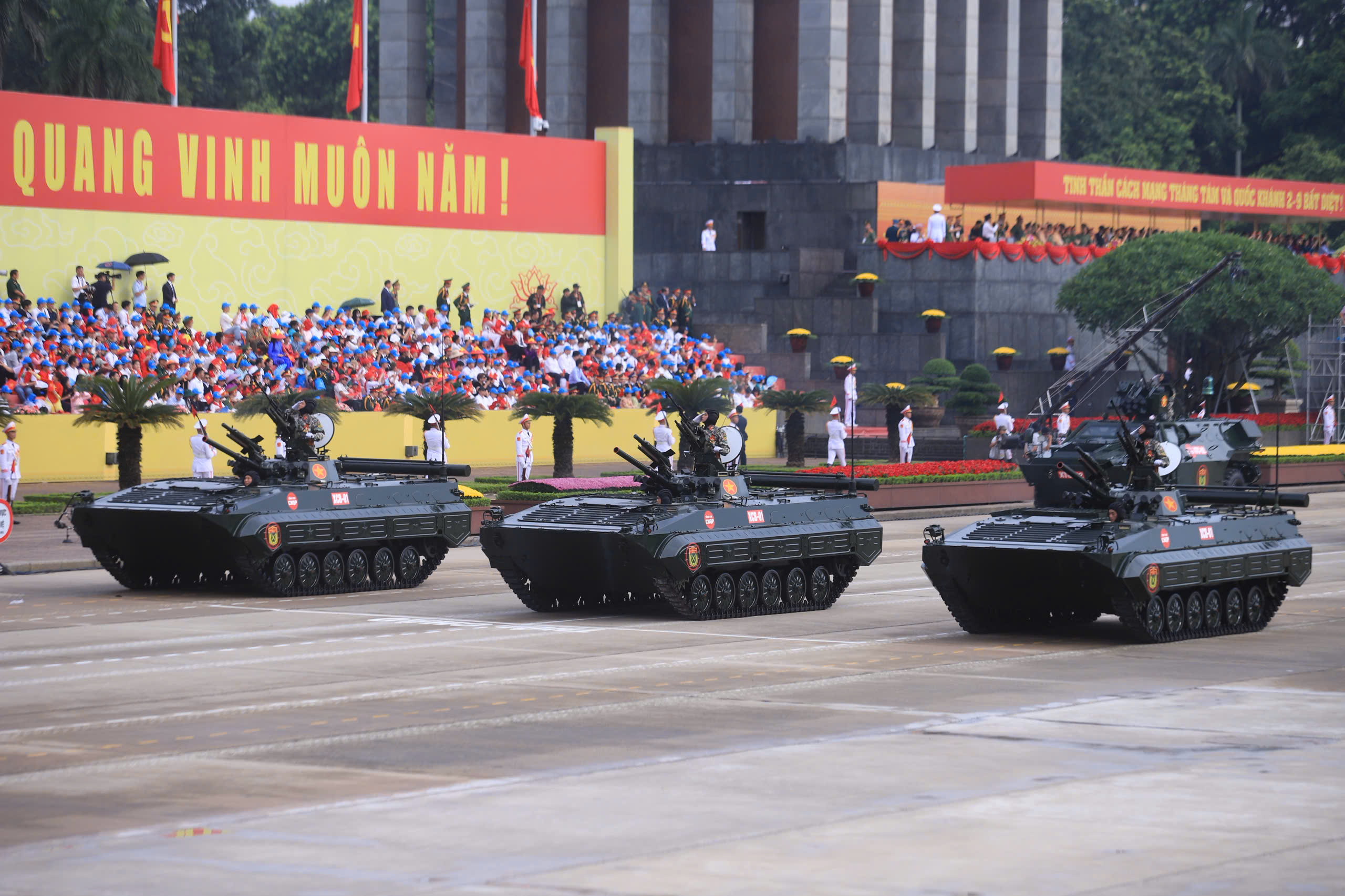 To&agrave;n cảnh tổng duyệt diễu binh, diễu h&agrave;nh, sẵn s&agrave;ng cho đại lễ 2/9- Ảnh 20.