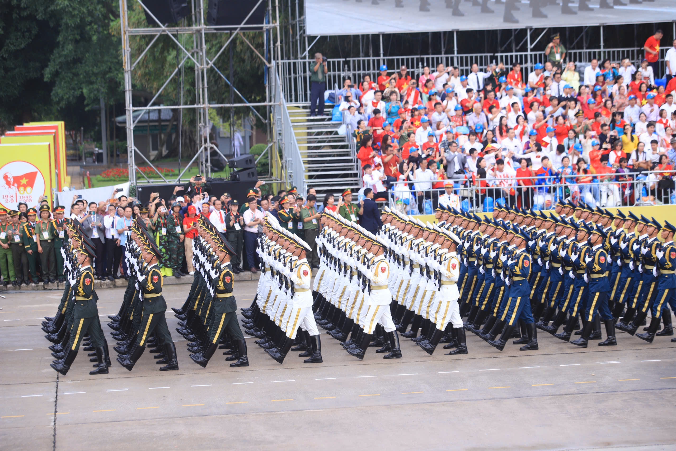 To&agrave;n cảnh tổng duyệt diễu binh, diễu h&agrave;nh, sẵn s&agrave;ng cho đại lễ 2/9- Ảnh 15.