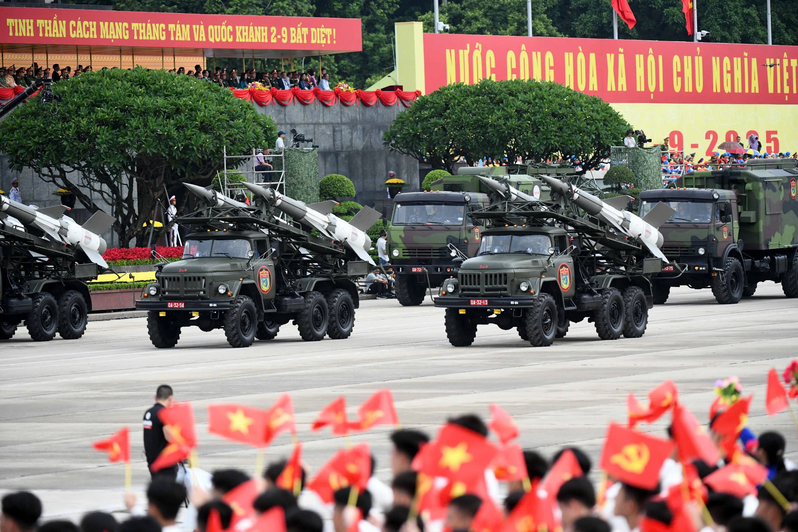 To&agrave;n cảnh tổng duyệt diễu binh, diễu h&agrave;nh, sẵn s&agrave;ng cho đại lễ 2/9- Ảnh 17.
