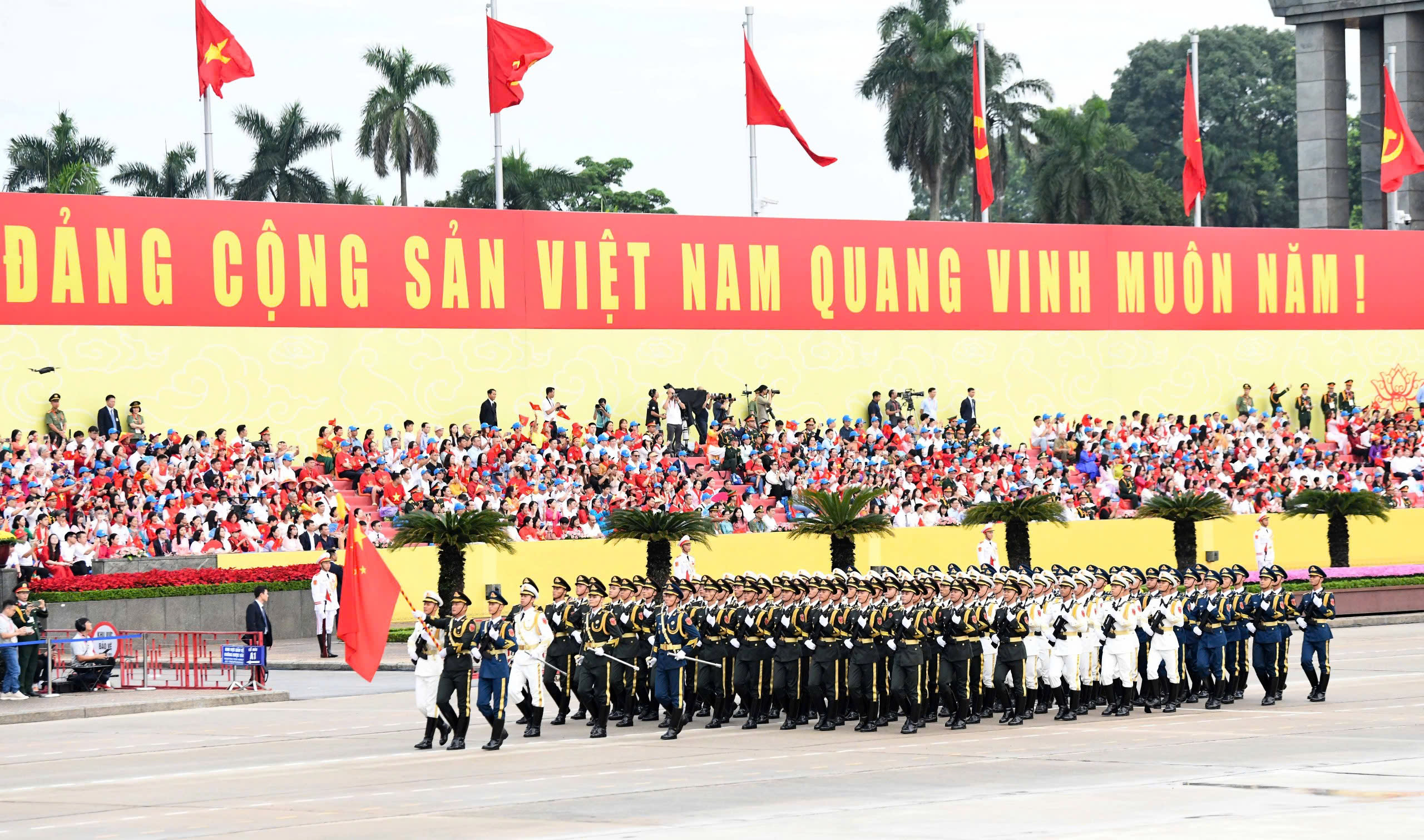 To&agrave;n cảnh tổng duyệt diễu binh, diễu h&agrave;nh, sẵn s&agrave;ng cho đại lễ 2/9- Ảnh 11.