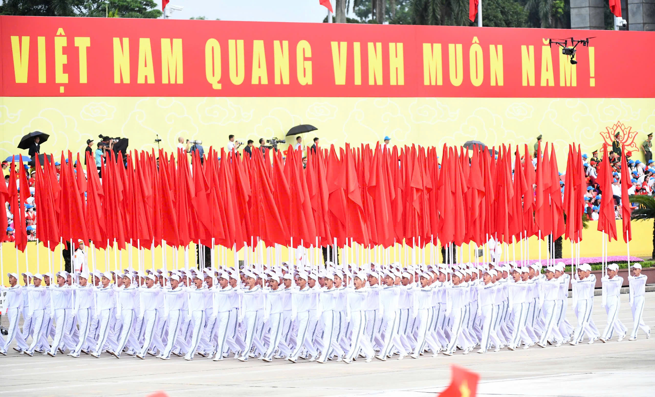 To&agrave;n cảnh tổng duyệt diễu binh, diễu h&agrave;nh, sẵn s&agrave;ng cho đại lễ 2/9- Ảnh 6.