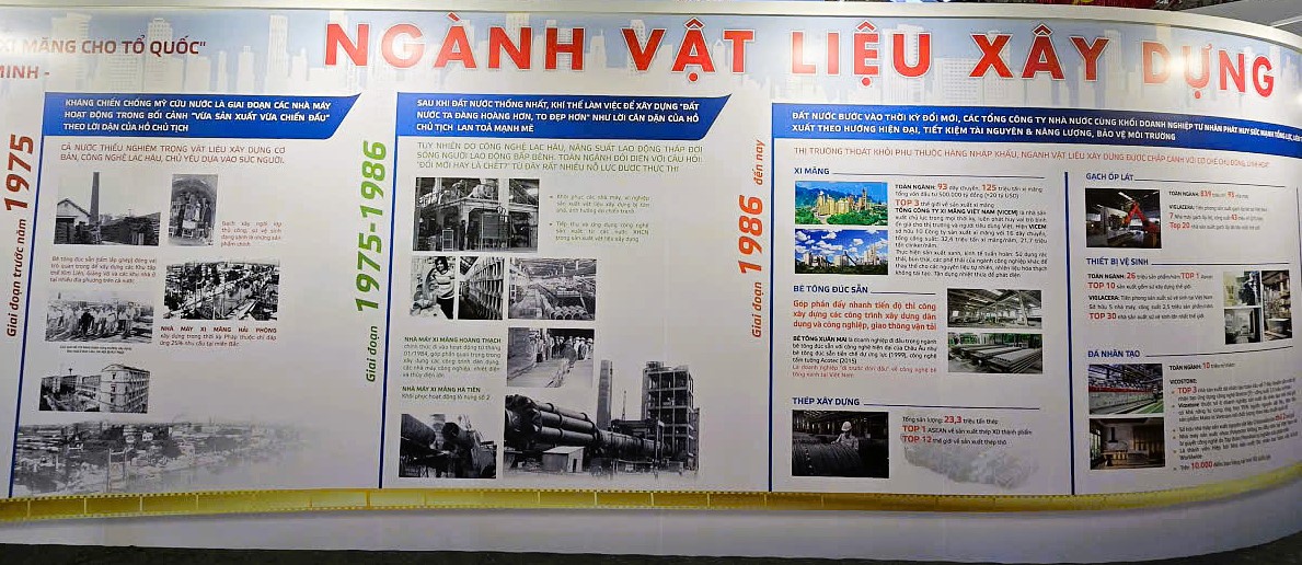 Th&ocirc;ng điệp vật liệu x&acirc;y dựng xanh, bền vững tại triển l&atilde;m th&agrave;nh tựu đất nước- Ảnh 3.