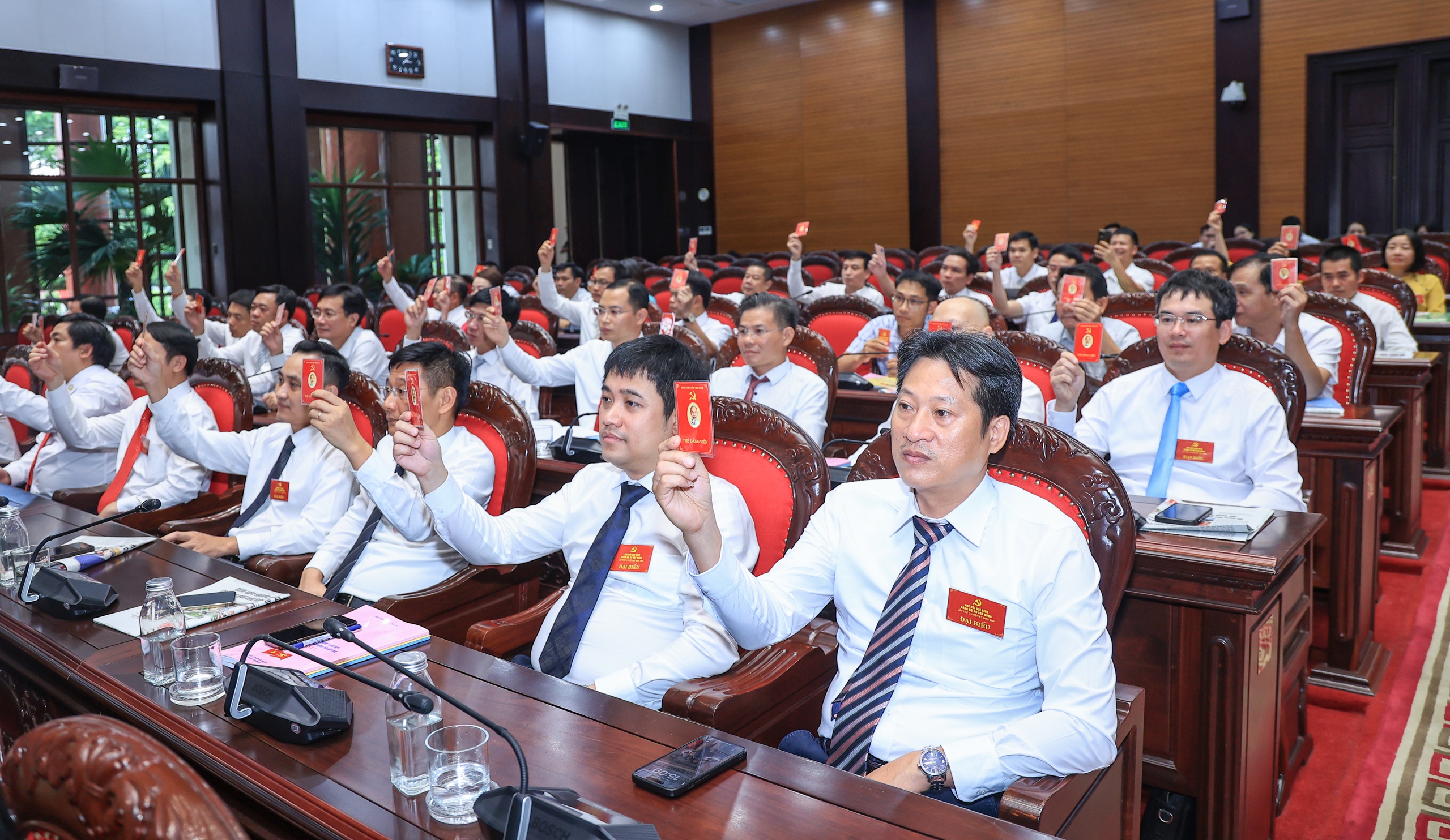 To&agrave;n cảnh phi&ecirc;n tr&ugrave; bị Đại hội Đảng bộ Bộ X&acirc;y dựng lần thứ I, nhiệm kỳ 2025-2030- Ảnh 5.