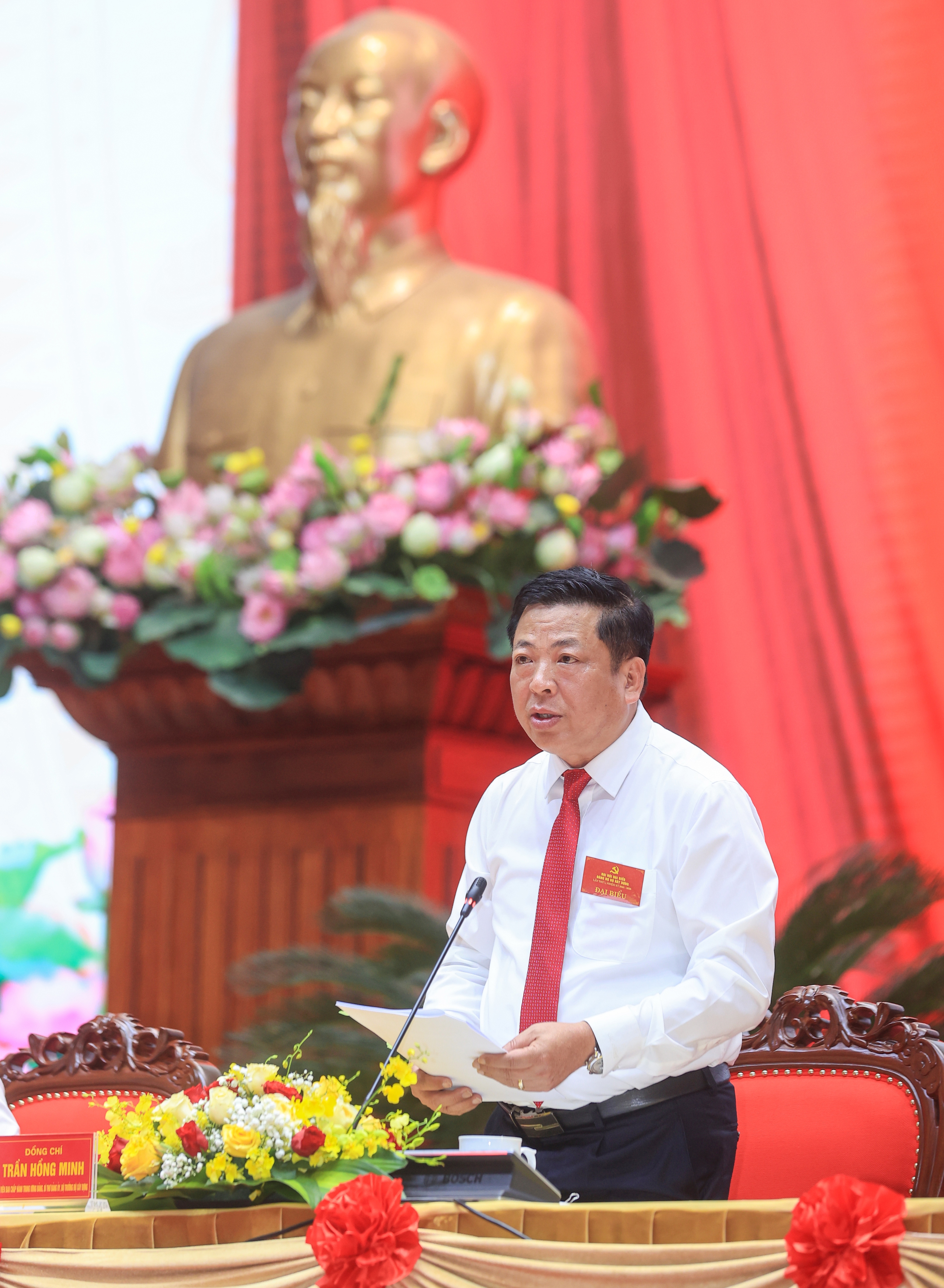 To&agrave;n cảnh phi&ecirc;n tr&ugrave; bị Đại hội Đảng bộ Bộ X&acirc;y dựng lần thứ I, nhiệm kỳ 2025-2030- Ảnh 10.