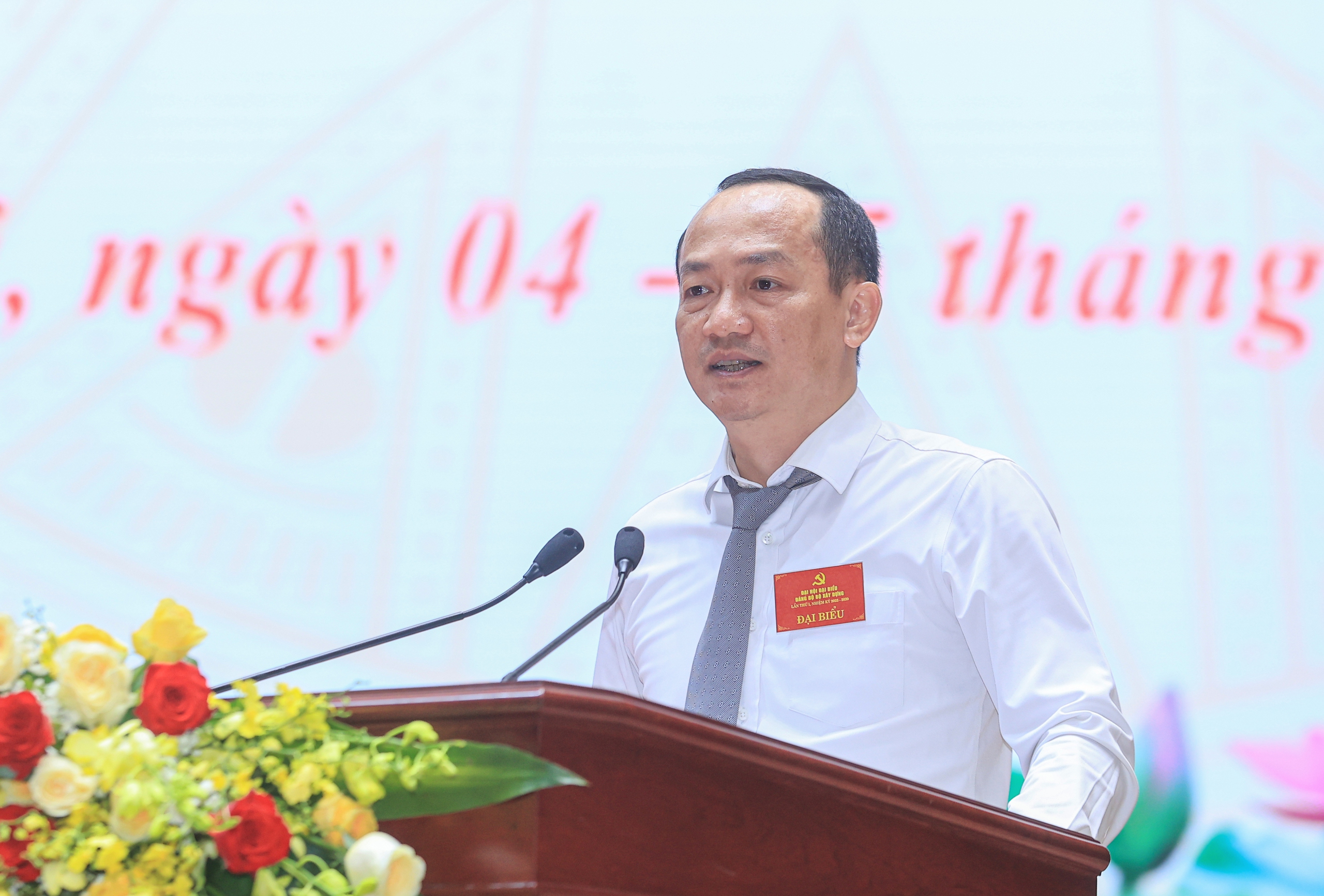 To&agrave;n cảnh phi&ecirc;n tr&ugrave; bị Đại hội Đảng bộ Bộ X&acirc;y dựng lần thứ I, nhiệm kỳ 2025-2030- Ảnh 11.