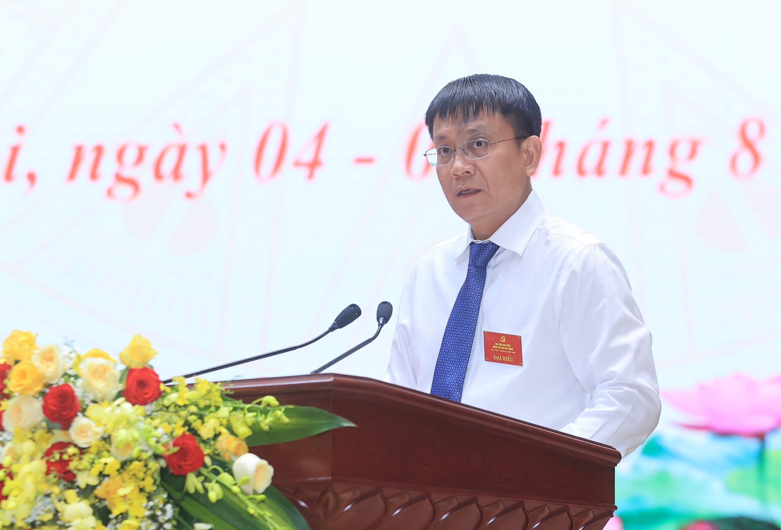 To&agrave;n cảnh phi&ecirc;n tr&ugrave; bị Đại hội Đảng bộ Bộ X&acirc;y dựng lần thứ I, nhiệm kỳ 2025-2030- Ảnh 13.